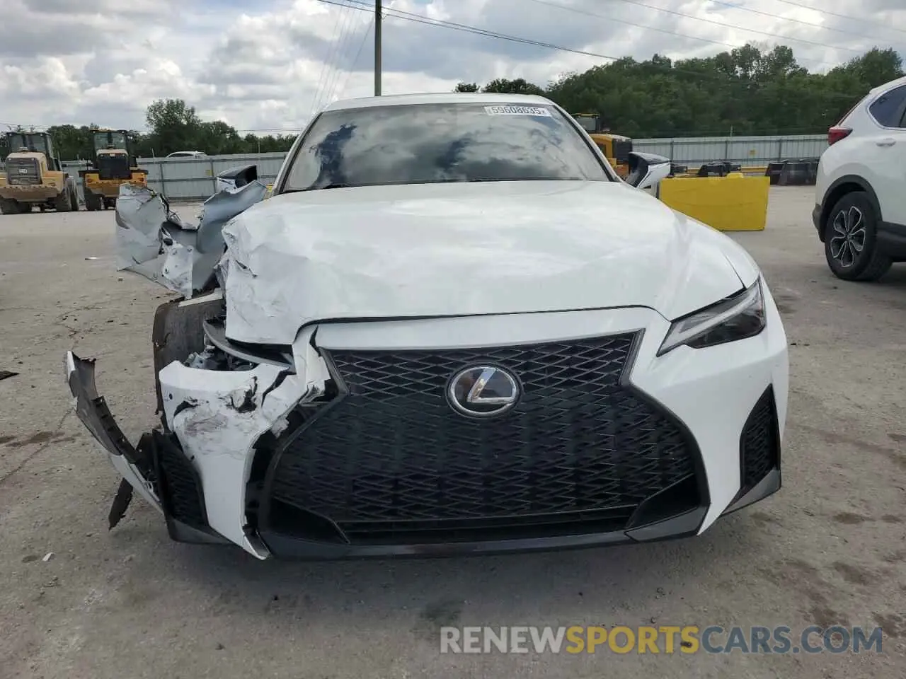 5 Photograph of a damaged car JTHGZ1B23M5039200 LEXUS IS 350 F S 2021