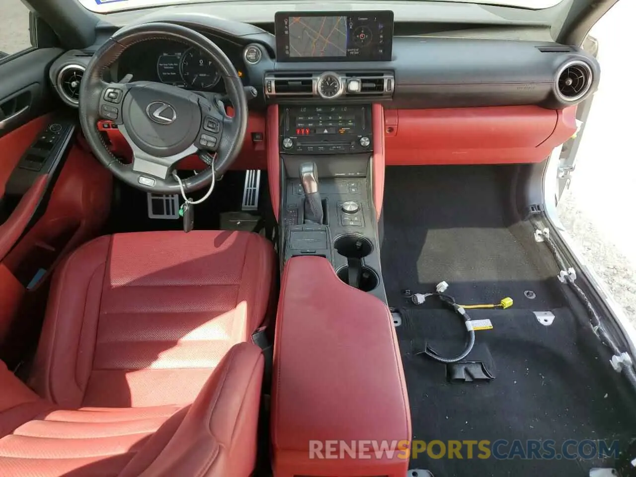 8 Photograph of a damaged car JTHGZ1B24M5037990 LEXUS IS 350 F S 2021