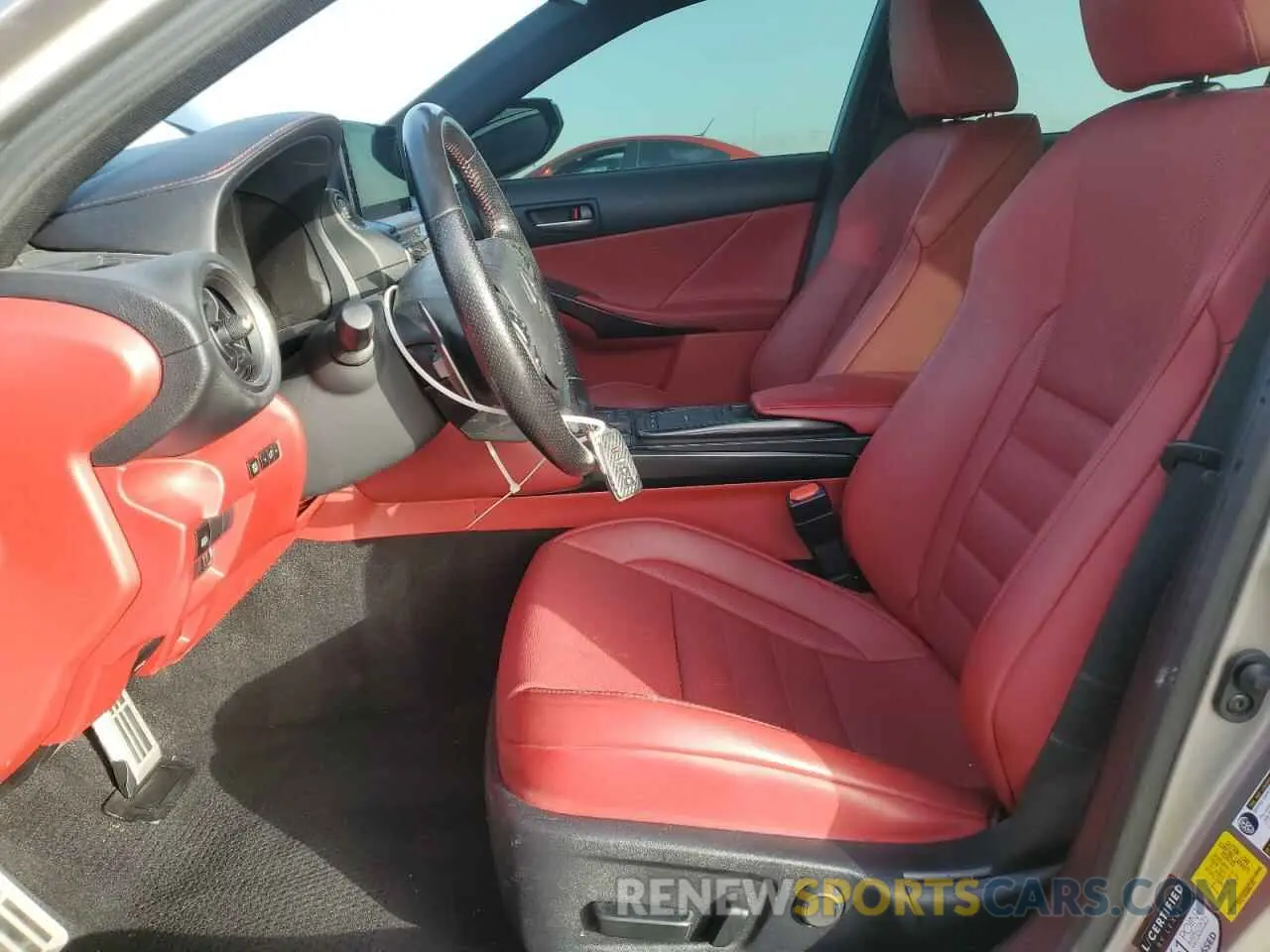 7 Photograph of a damaged car JTHGZ1B26M5041376 LEXUS IS 350 F S 2021