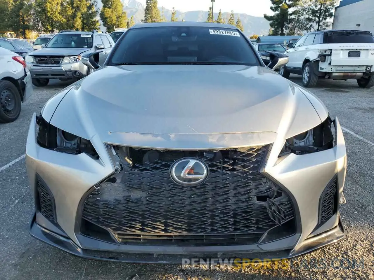 5 Фотография поврежденного автомобиля JTHGZ1B26M5042799 LEXUS IS 350 F S 2021