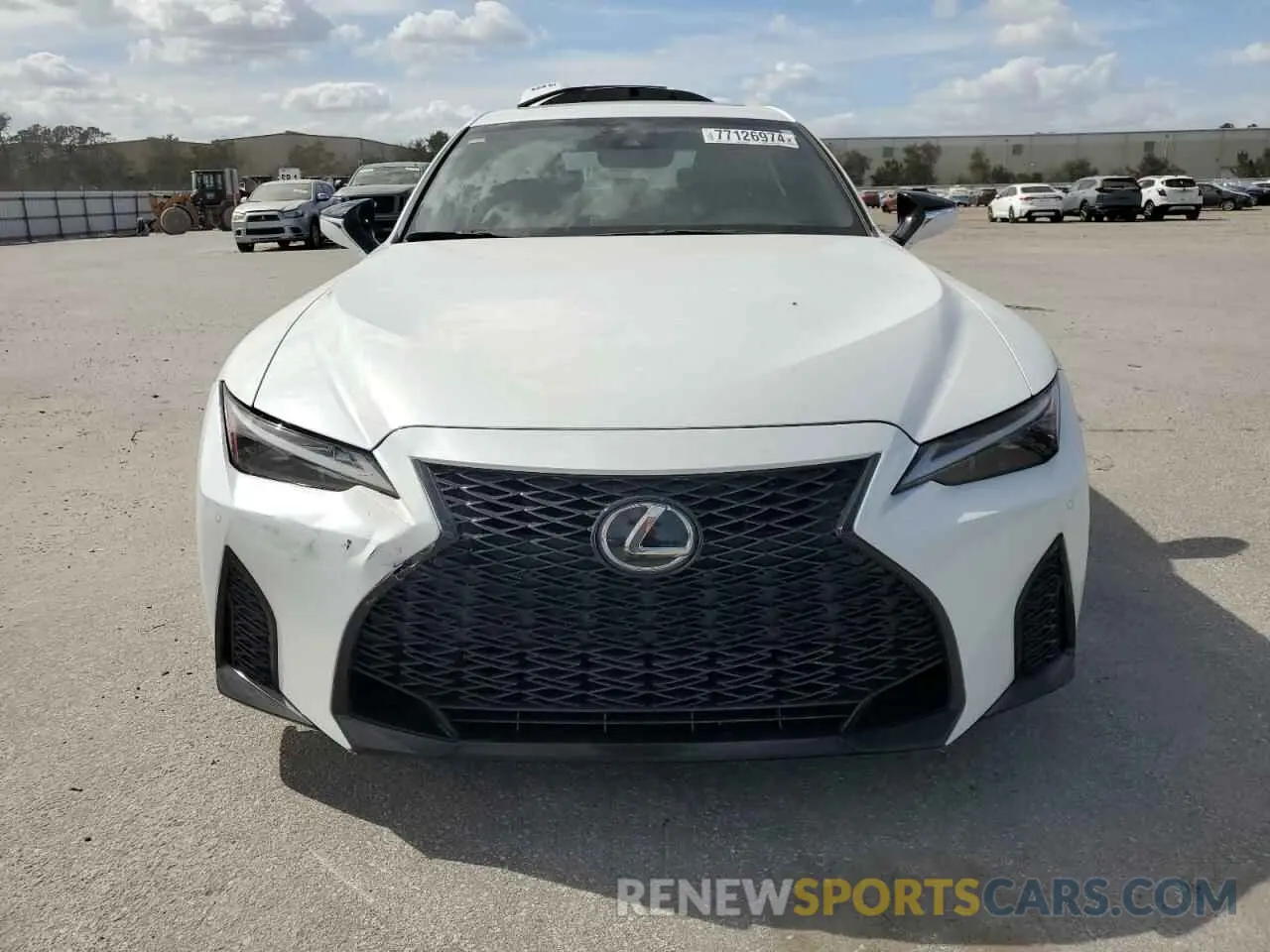 5 Photograph of a damaged car JTHGZ1B26M5048165 LEXUS IS 350 F S 2021
