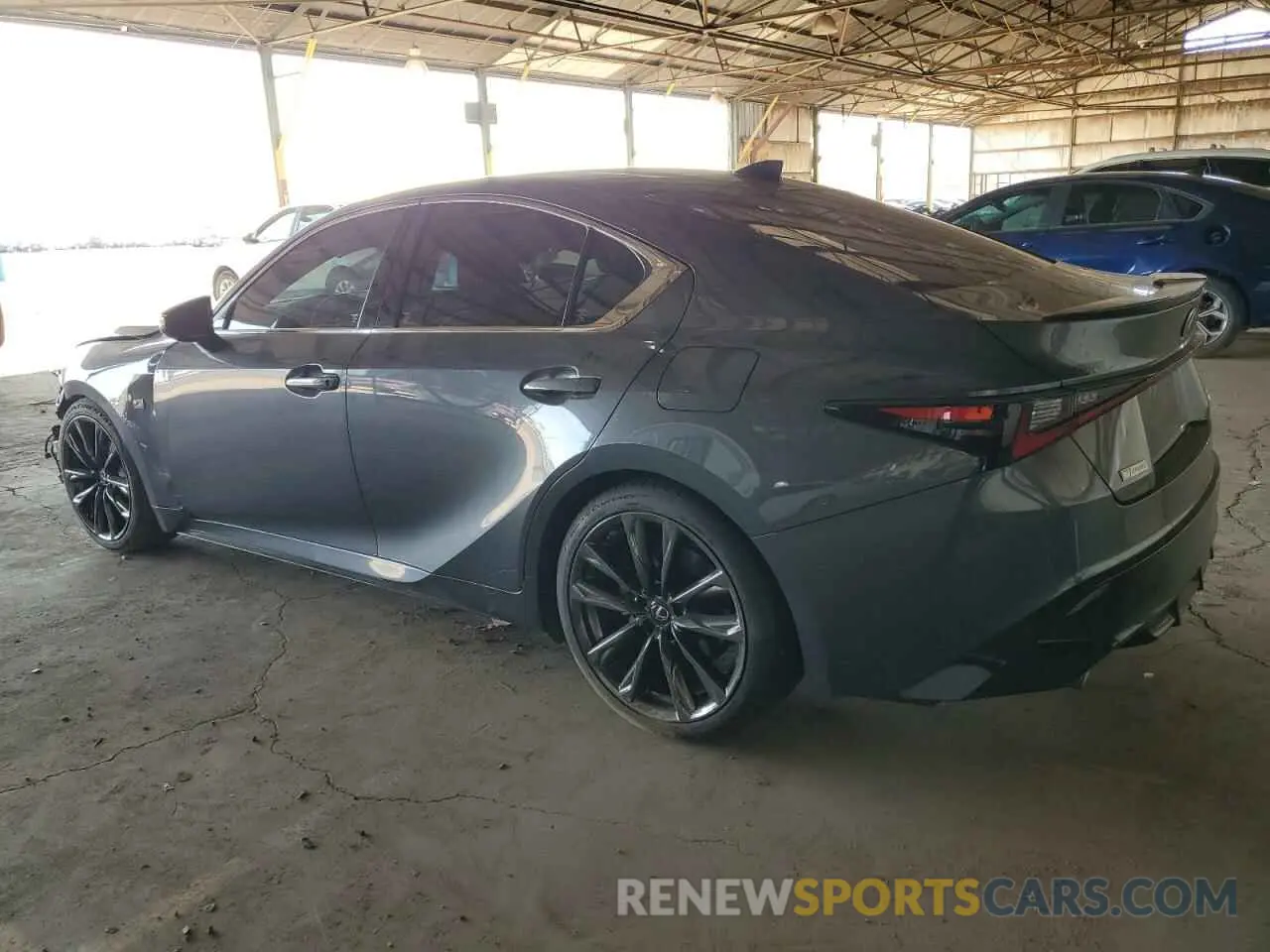 2 Photograph of a damaged car JTHGZ1B26M5048487 LEXUS IS 350 F S 2021