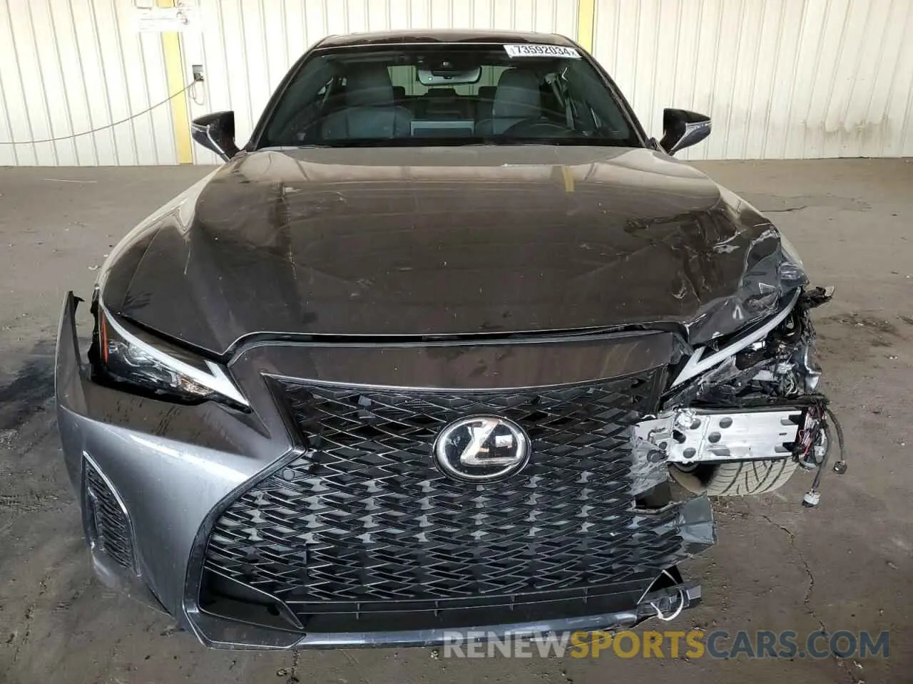 5 Photograph of a damaged car JTHGZ1B26M5048487 LEXUS IS 350 F S 2021