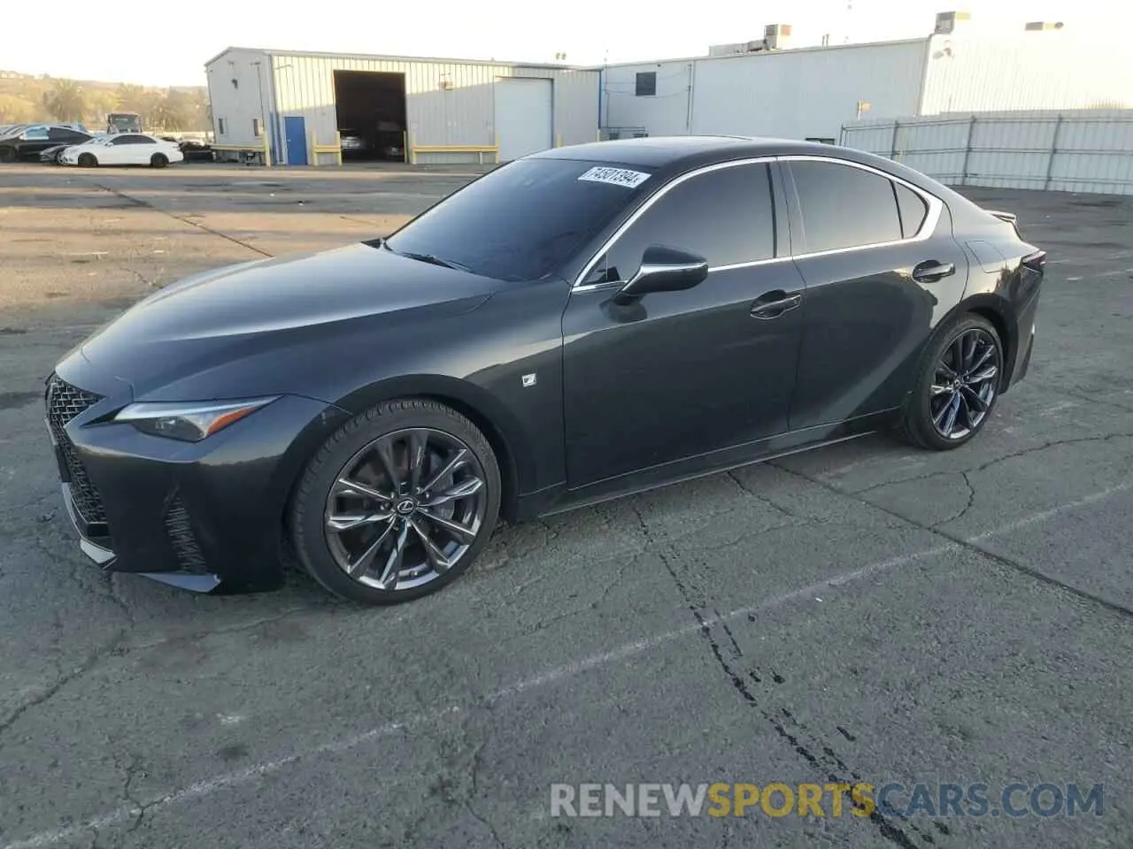 1 Фотография поврежденного автомобиля JTHGZ1B2XM5037721 LEXUS IS 350 F S 2021