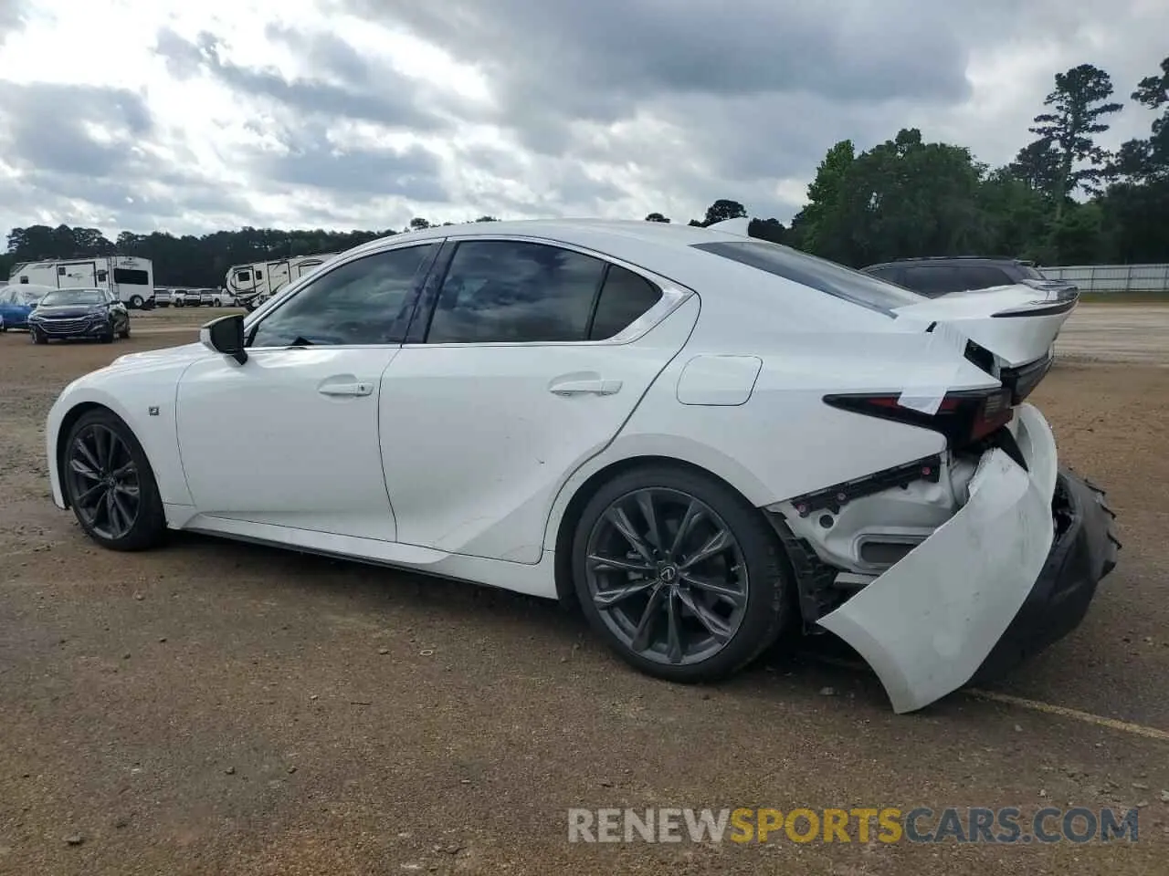 2 Photograph of a damaged car JTHGZ1B2XM5041820 LEXUS IS 350 F S 2021