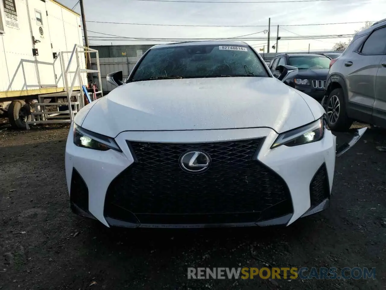 5 Фотография поврежденного автомобиля JTHGZ1B2XM5041963 LEXUS IS 350 F S 2021
