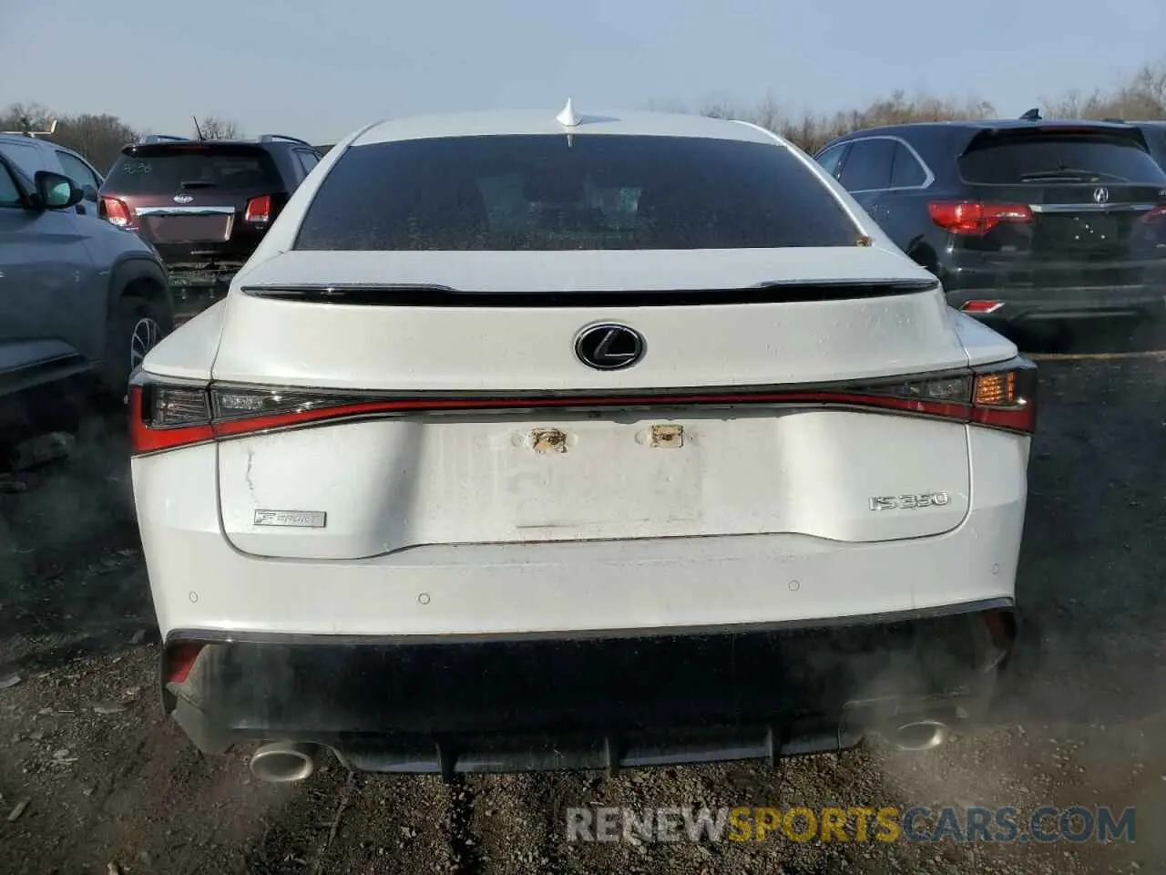 6 Фотография поврежденного автомобиля JTHGZ1B2XM5041963 LEXUS IS 350 F S 2021
