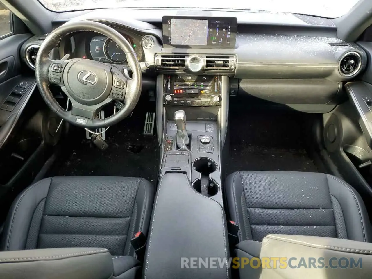 8 Фотография поврежденного автомобиля JTHGZ1B2XM5041963 LEXUS IS 350 F S 2021