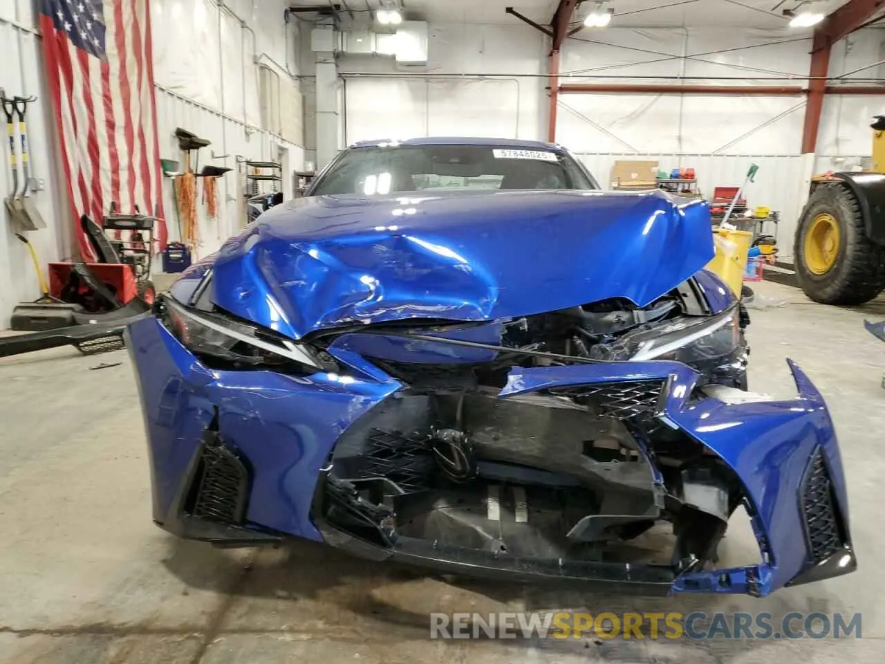 5 Photograph of a damaged car JTHGZ1E20M5020468 LEXUS IS 350 F S 2021
