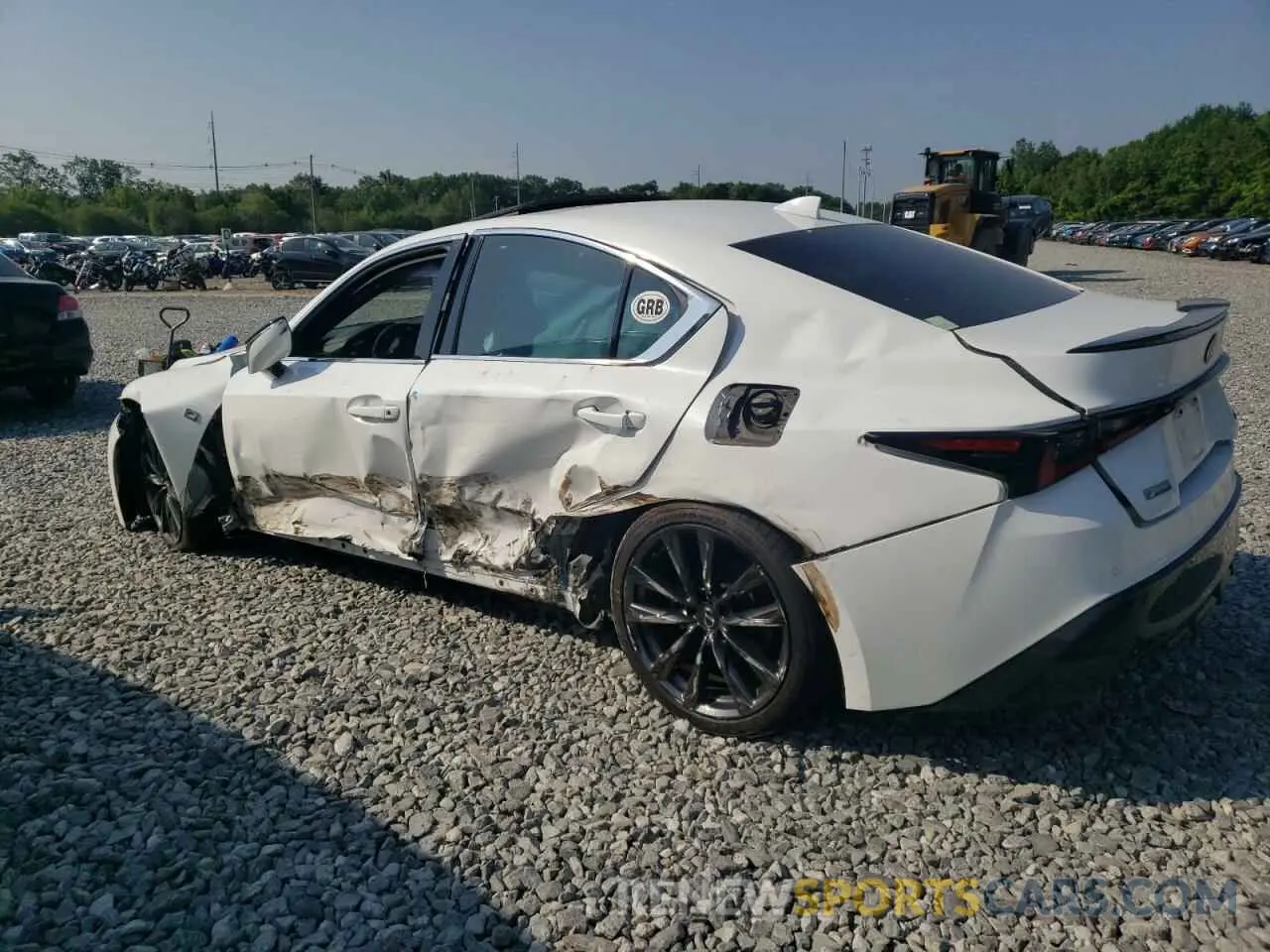 2 Photograph of a damaged car JTHGZ1E22M5020035 LEXUS IS 350 F S 2021