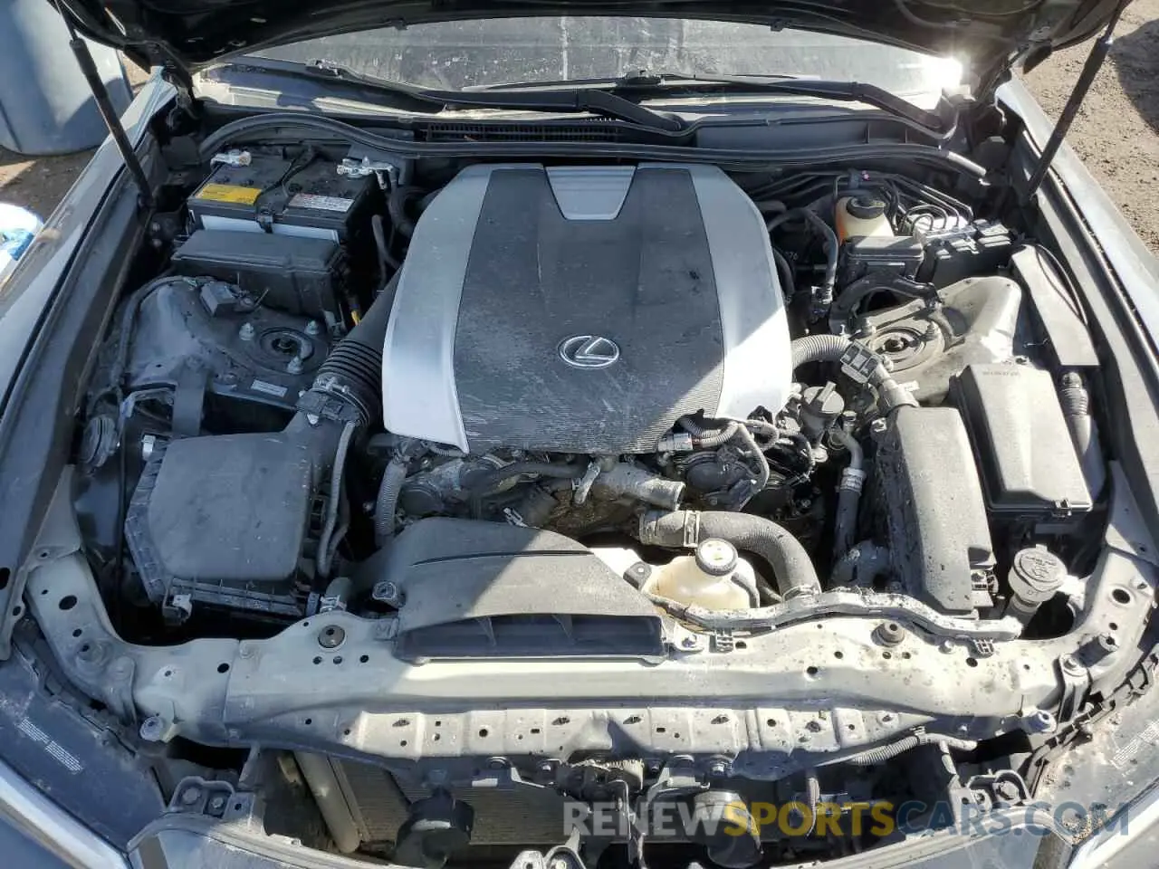 11 Фотография поврежденного автомобиля JTHGZ1E23M5019007 LEXUS IS 350 F S 2021