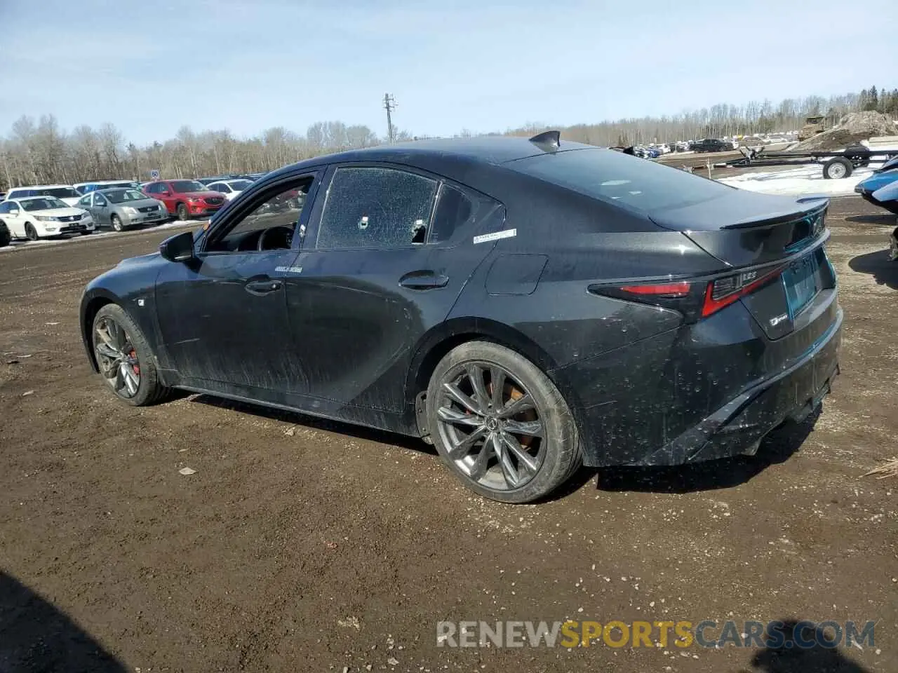 2 Фотография поврежденного автомобиля JTHGZ1E23M5019007 LEXUS IS 350 F S 2021