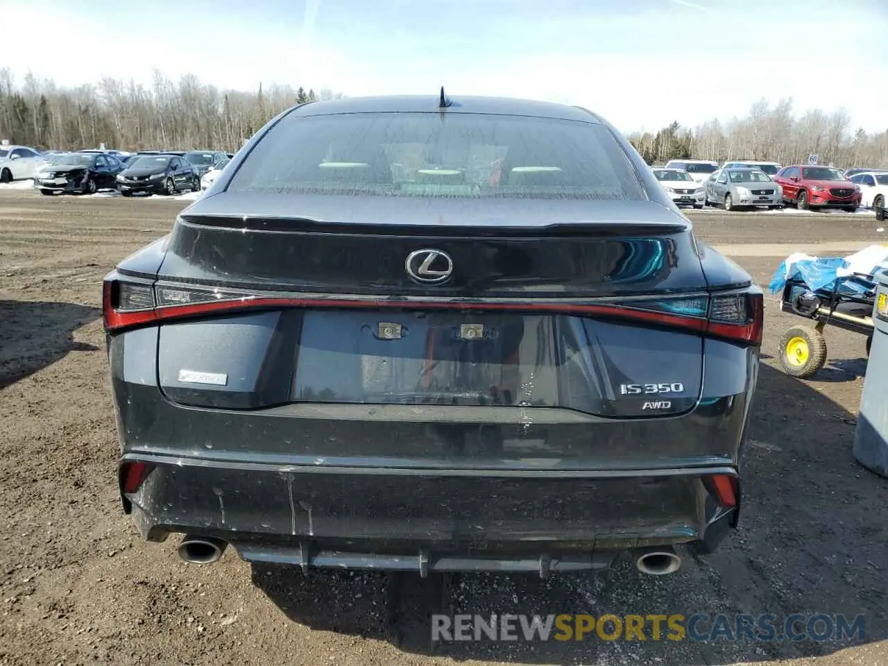 6 Фотография поврежденного автомобиля JTHGZ1E23M5019007 LEXUS IS 350 F S 2021
