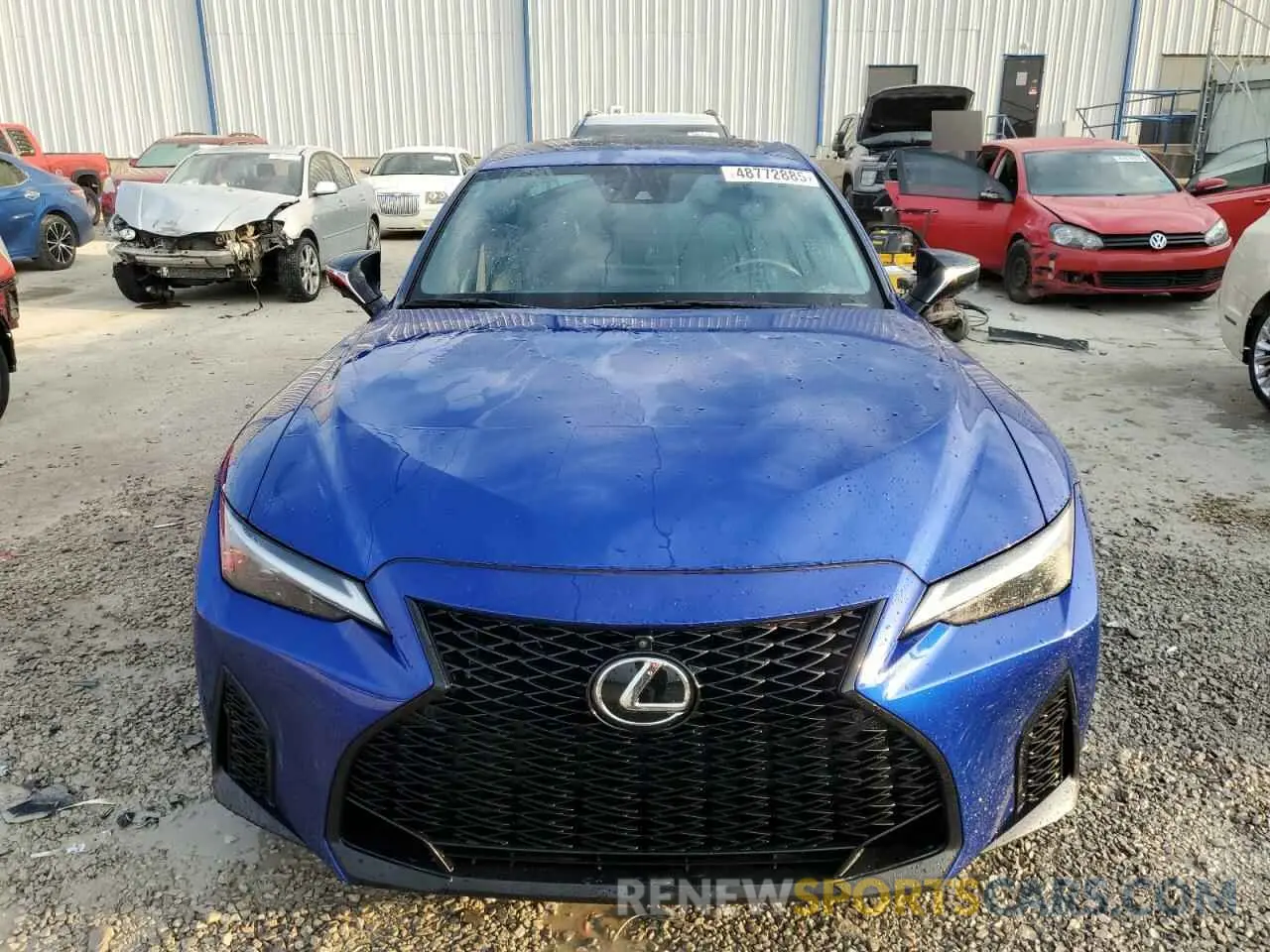 5 Photograph of a damaged car JTHGZ1E24M5020473 LEXUS IS 350 F S 2021