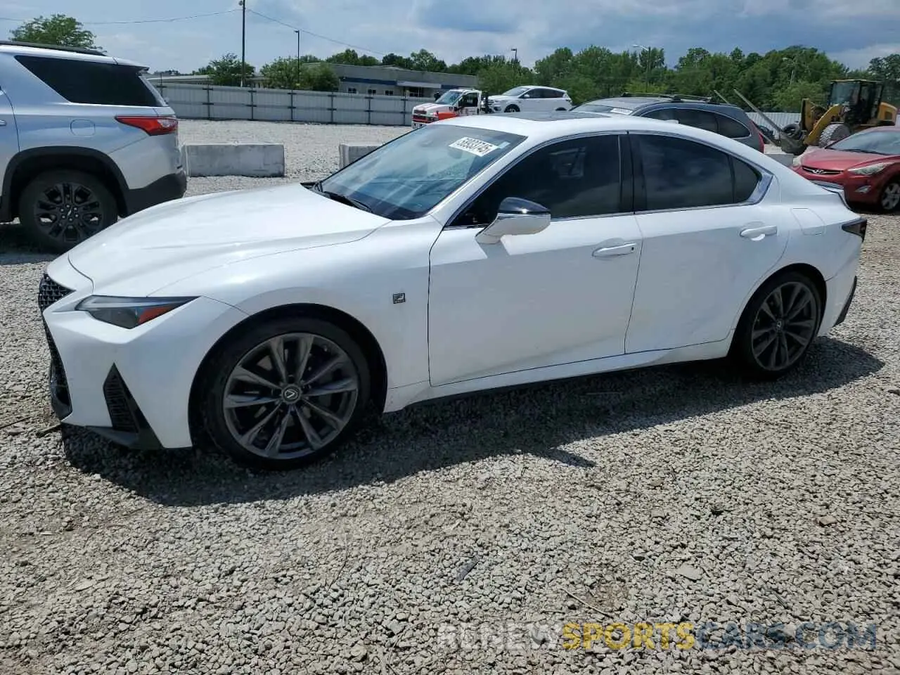 1 Photograph of a damaged car JTHGZ1E24M5020585 LEXUS IS 350 F S 2021