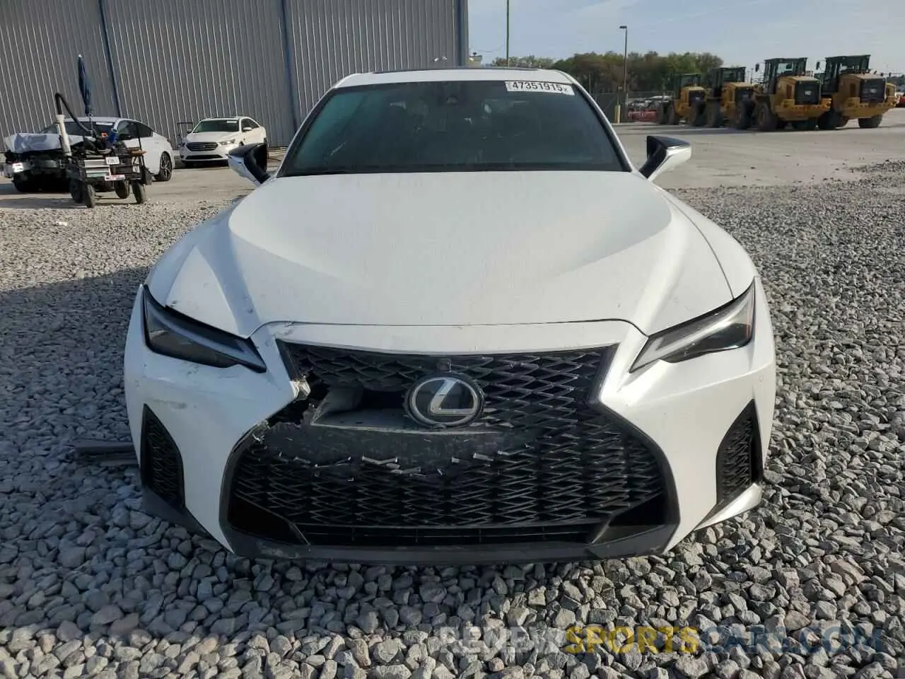 5 Photograph of a damaged car JTHGZ1E27M5019639 LEXUS IS 350 F S 2021