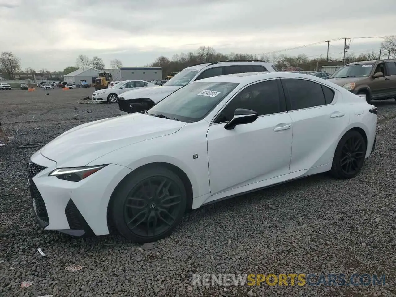 1 Photograph of a damaged car JTHGZ1E27M5021892 LEXUS IS 350 F S 2021