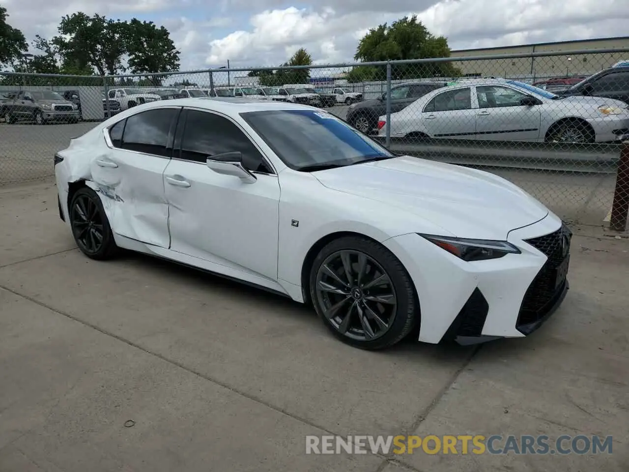 4 Фотография поврежденного автомобиля JTHGZ1B20N5050205 LEXUS IS 350 F S 2022