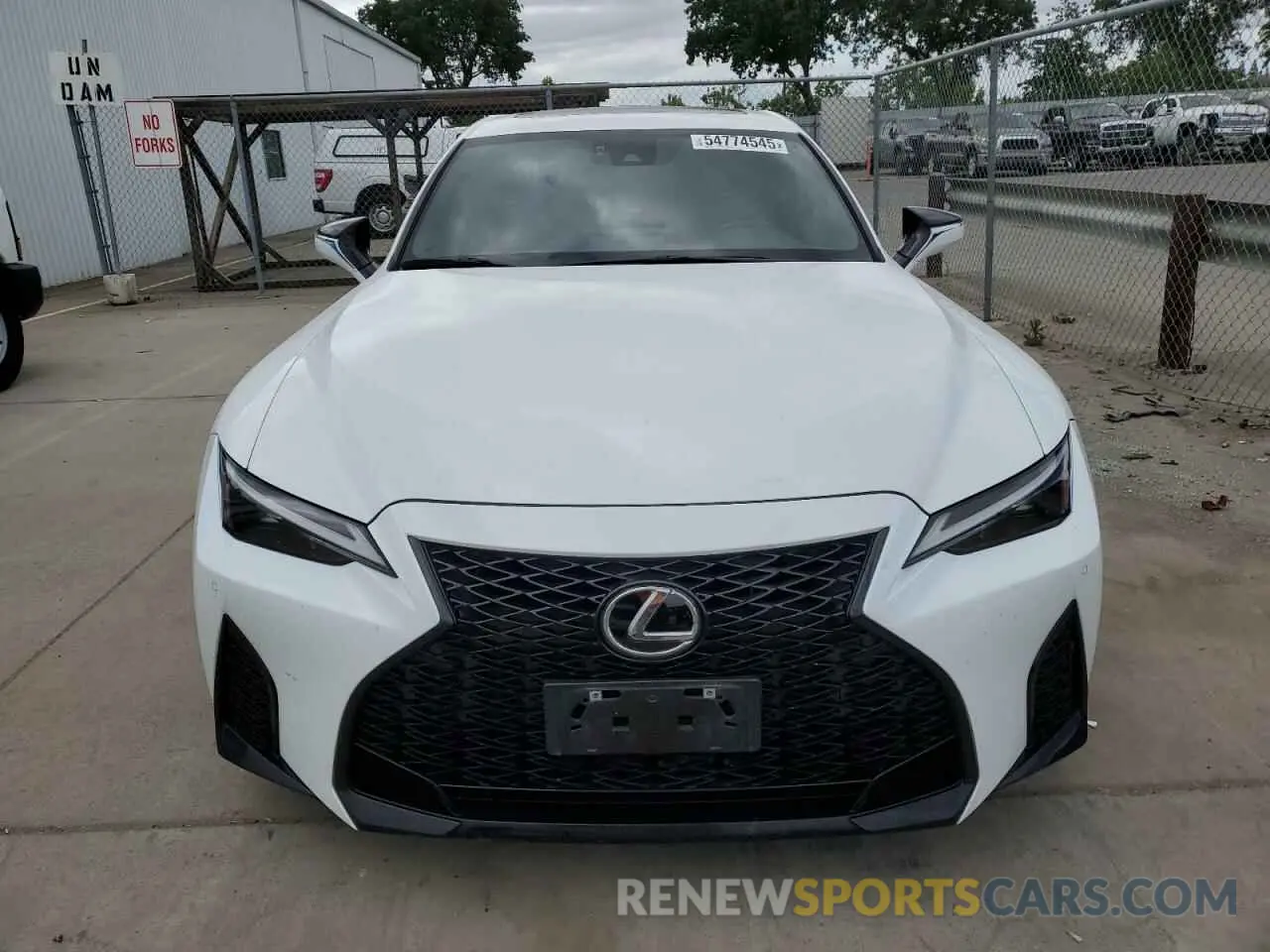 5 Фотография поврежденного автомобиля JTHGZ1B20N5050205 LEXUS IS 350 F S 2022