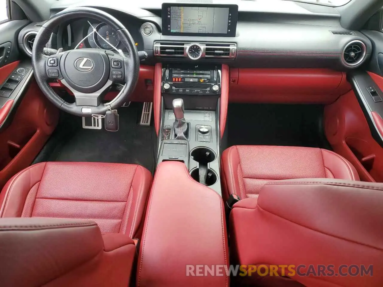 8 Фотография поврежденного автомобиля JTHGZ1B20N5050205 LEXUS IS 350 F S 2022
