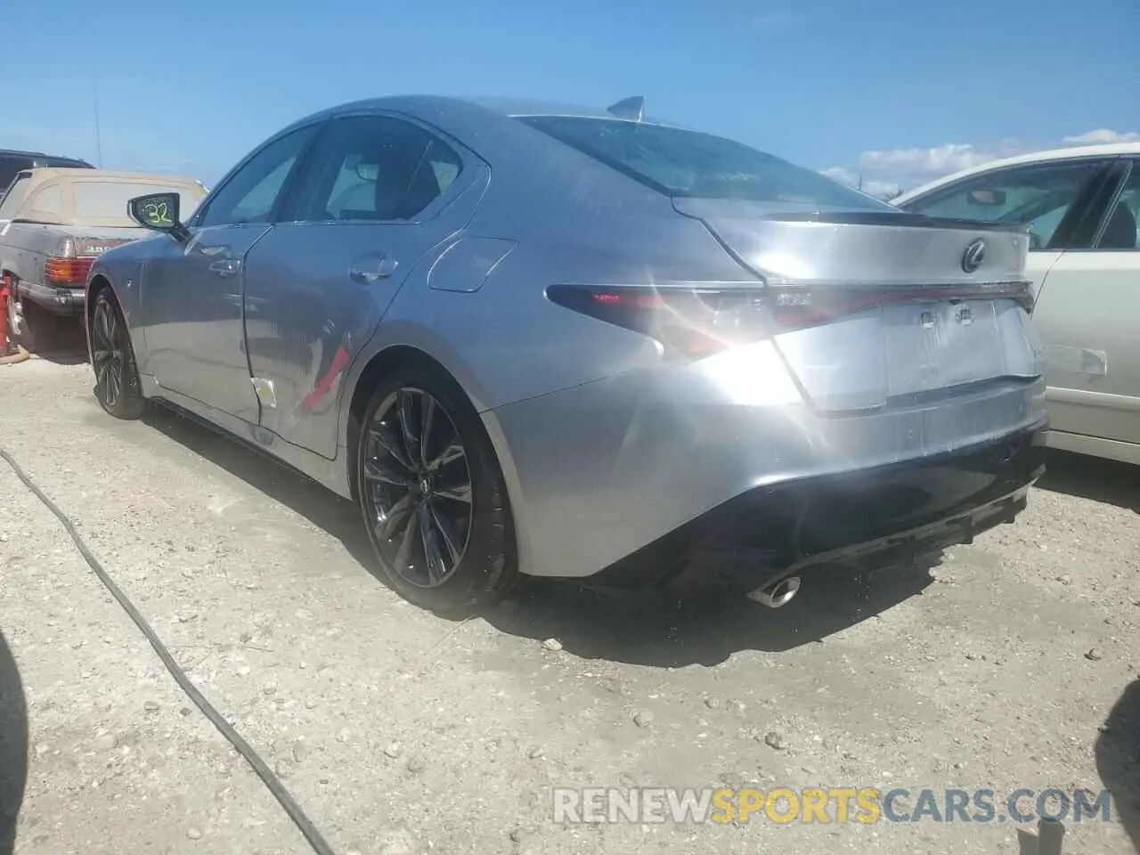 2 Photograph of a damaged car JTHGZ1B21N5049144 LEXUS IS 350 F S 2022