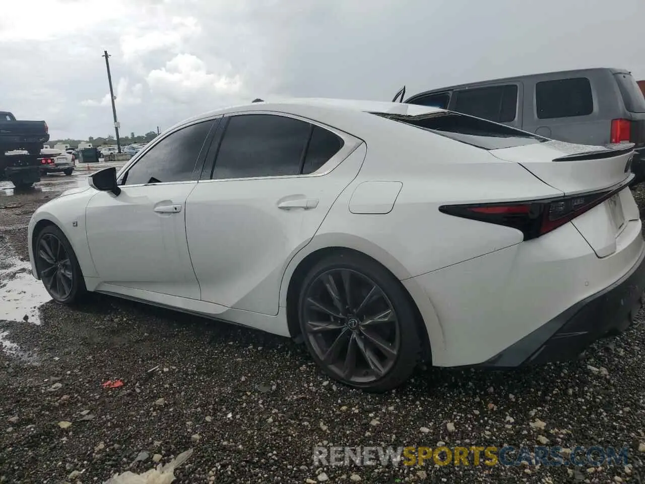2 Photograph of a damaged car JTHGZ1B21N5055915 LEXUS IS 350 F S 2022