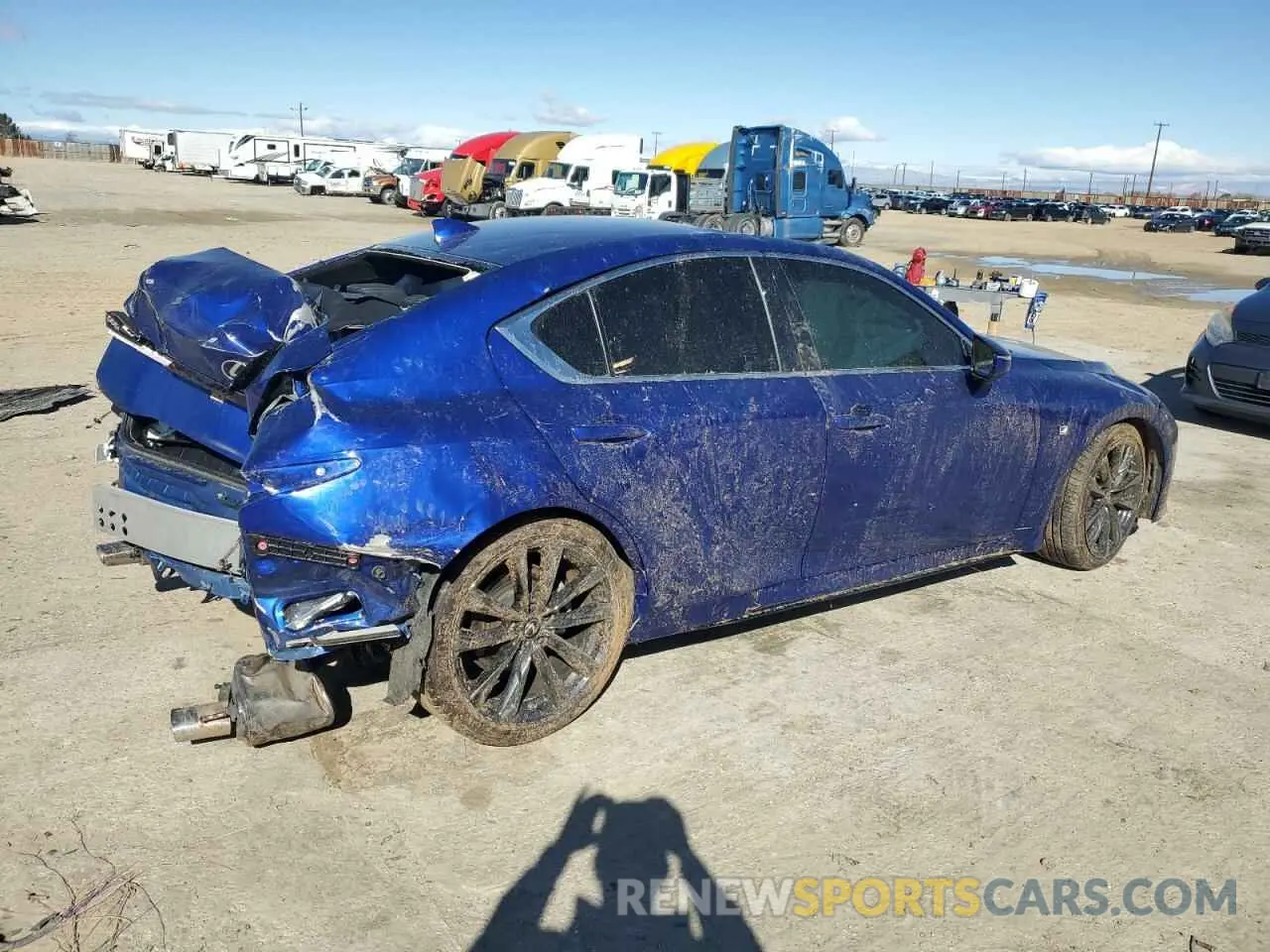 3 Photograph of a damaged car JTHGZ1B22N5051954 LEXUS IS 350 F S 2022