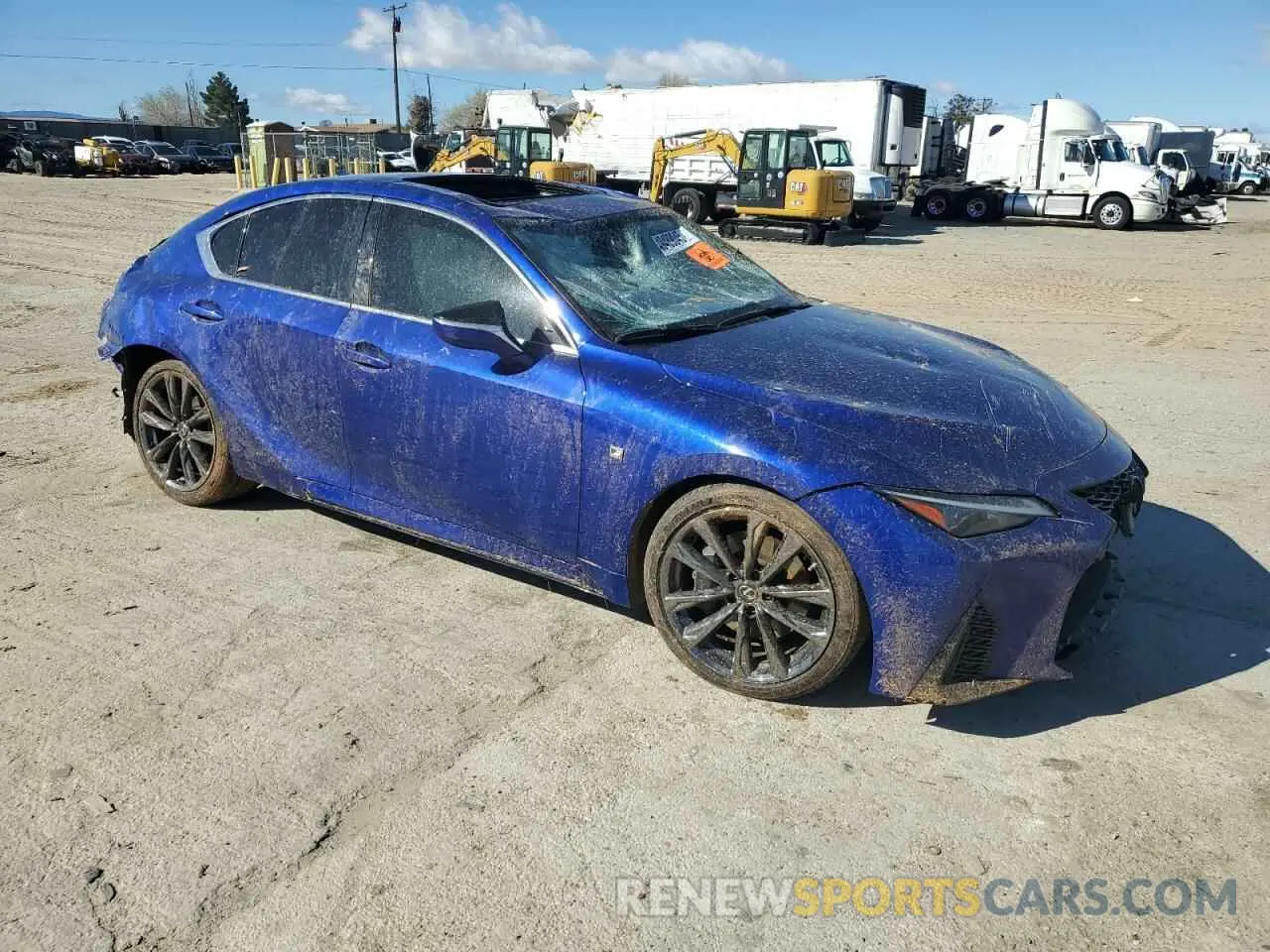 4 Photograph of a damaged car JTHGZ1B22N5051954 LEXUS IS 350 F S 2022