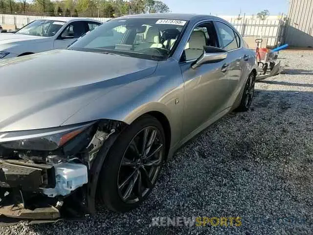 10 Photograph of a damaged car JTHGZ1B23N5051302 LEXUS IS 350 F S 2022