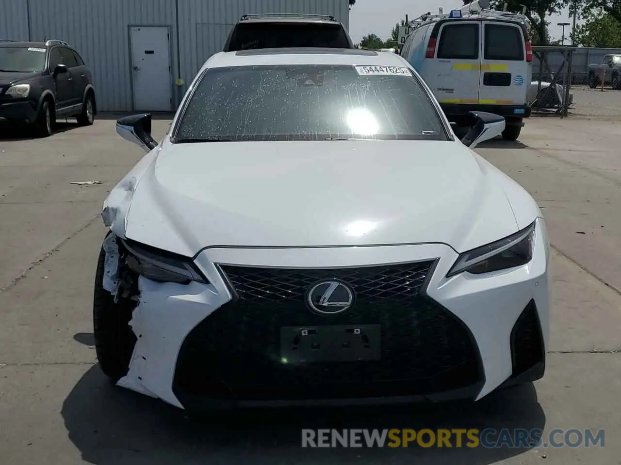 5 Photograph of a damaged car JTHGZ1B25N5051849 LEXUS IS 350 F S 2022