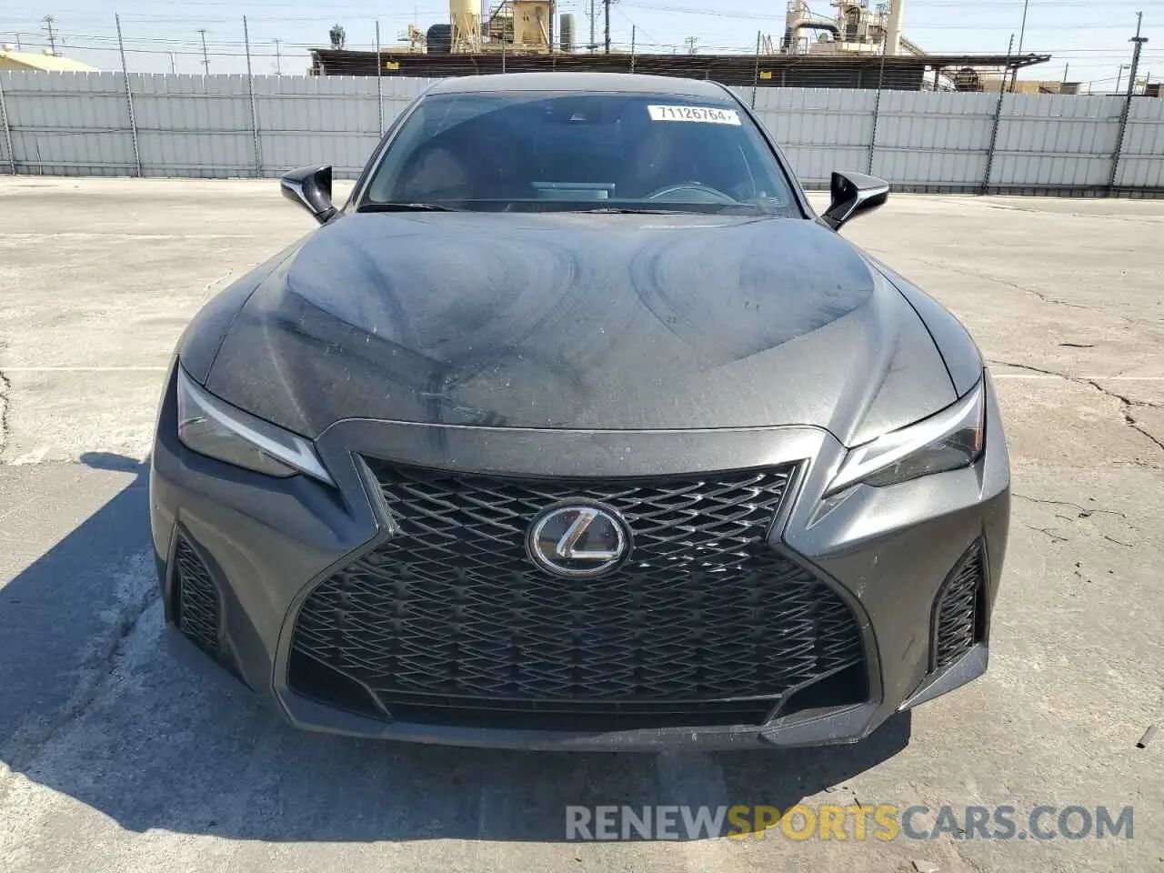 5 Photograph of a damaged car JTHGZ1B26N5051262 LEXUS IS 350 F S 2022