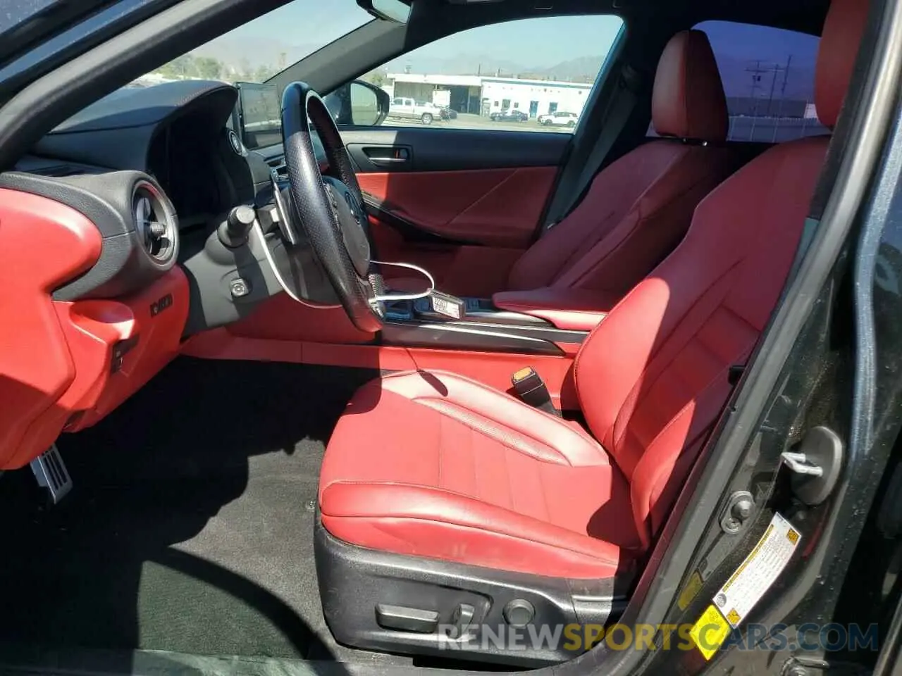 7 Photograph of a damaged car JTHGZ1B26N5051262 LEXUS IS 350 F S 2022