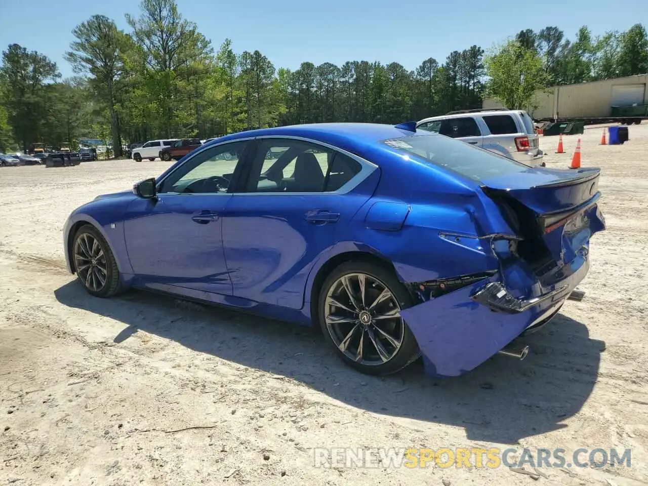 2 Photograph of a damaged car JTHGZ1B28N5052042 LEXUS IS 350 F S 2022