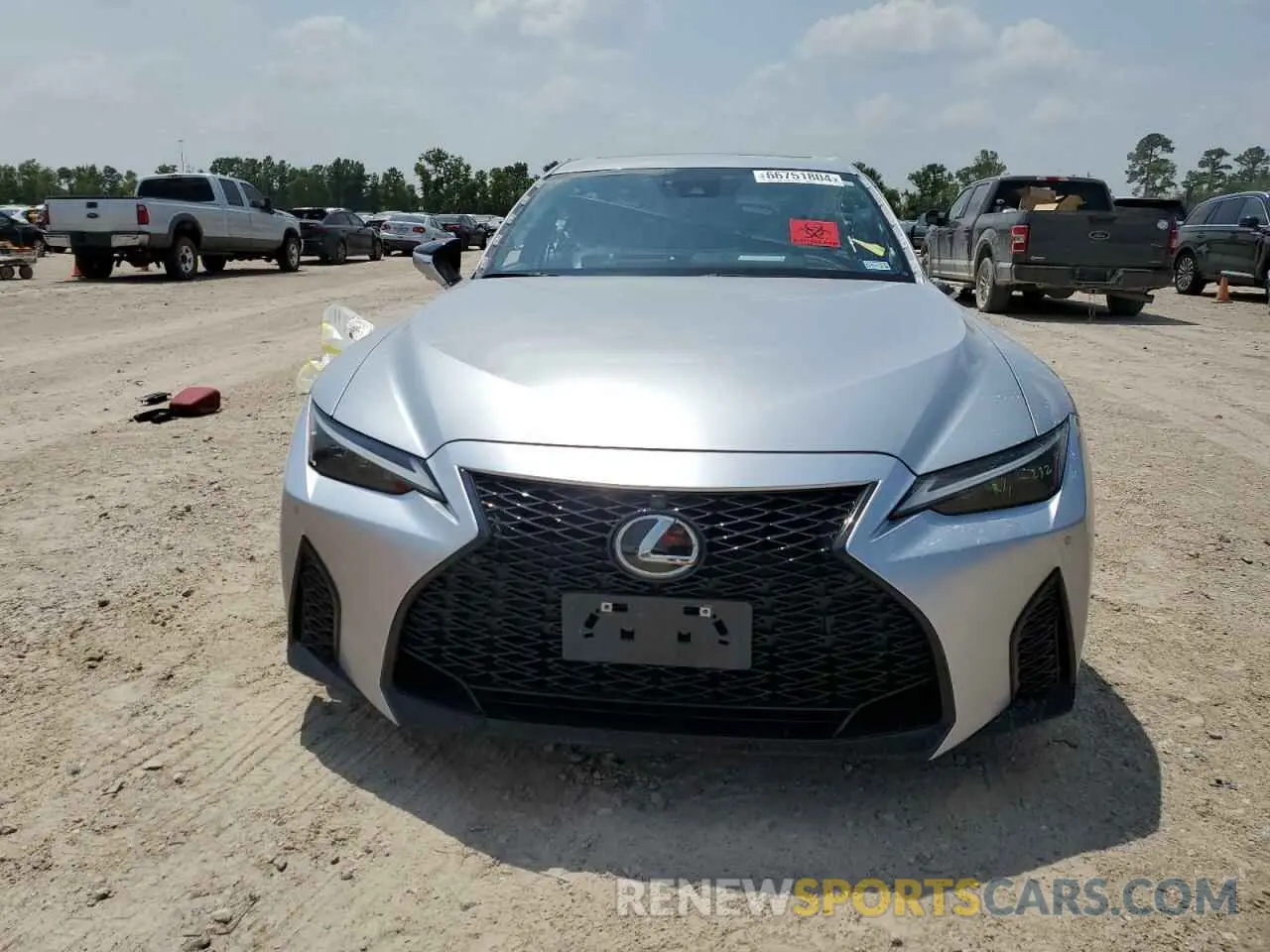 5 Фотография поврежденного автомобиля JTHGZ1B28N5054583 LEXUS IS 350 F S 2022