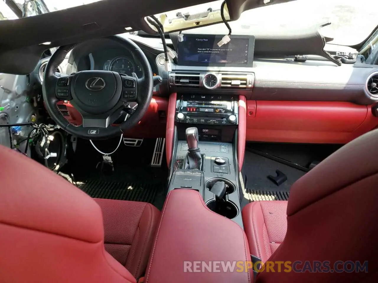 8 Фотография поврежденного автомобиля JTHGZ1B28N5054583 LEXUS IS 350 F S 2022