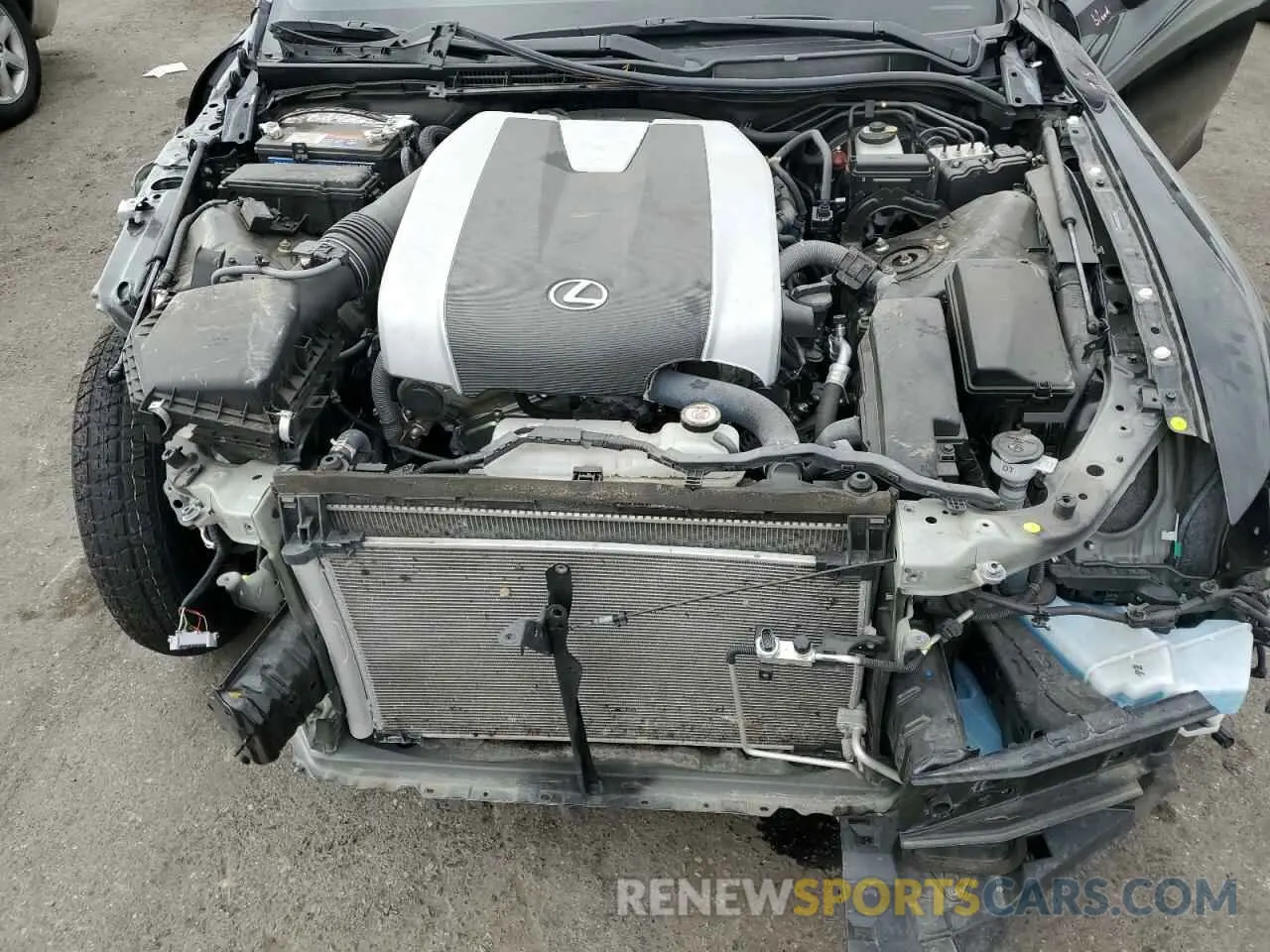 11 Фотография поврежденного автомобиля JTHGZ1B28N5056415 LEXUS IS 350 F S 2022