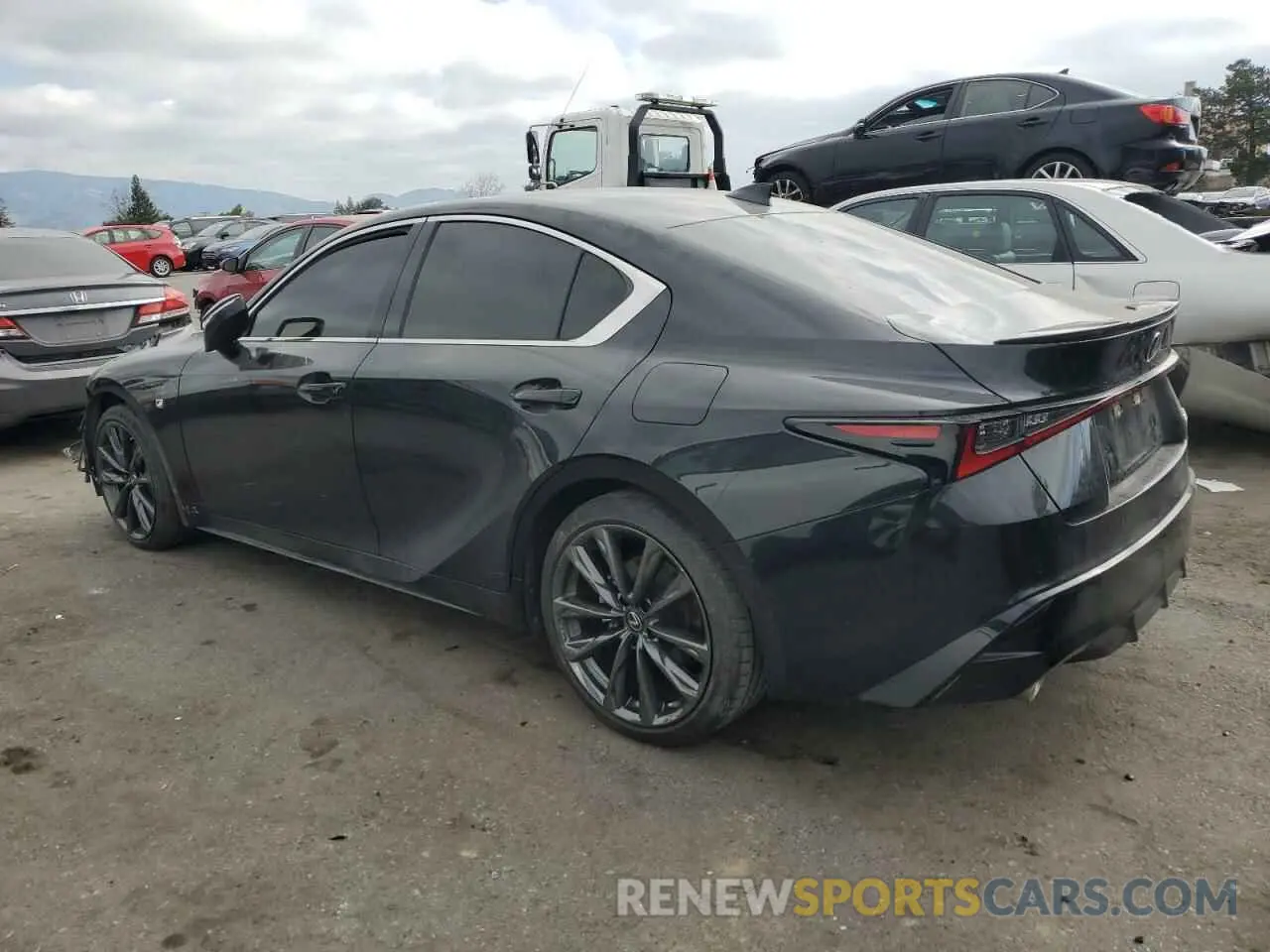 2 Фотография поврежденного автомобиля JTHGZ1B28N5056415 LEXUS IS 350 F S 2022