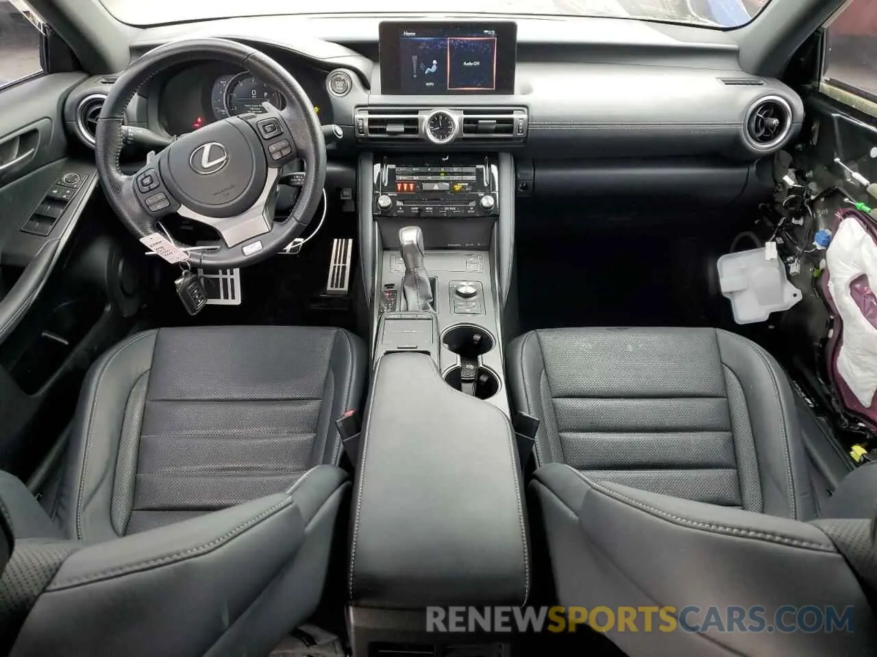 8 Фотография поврежденного автомобиля JTHGZ1B28N5056415 LEXUS IS 350 F S 2022