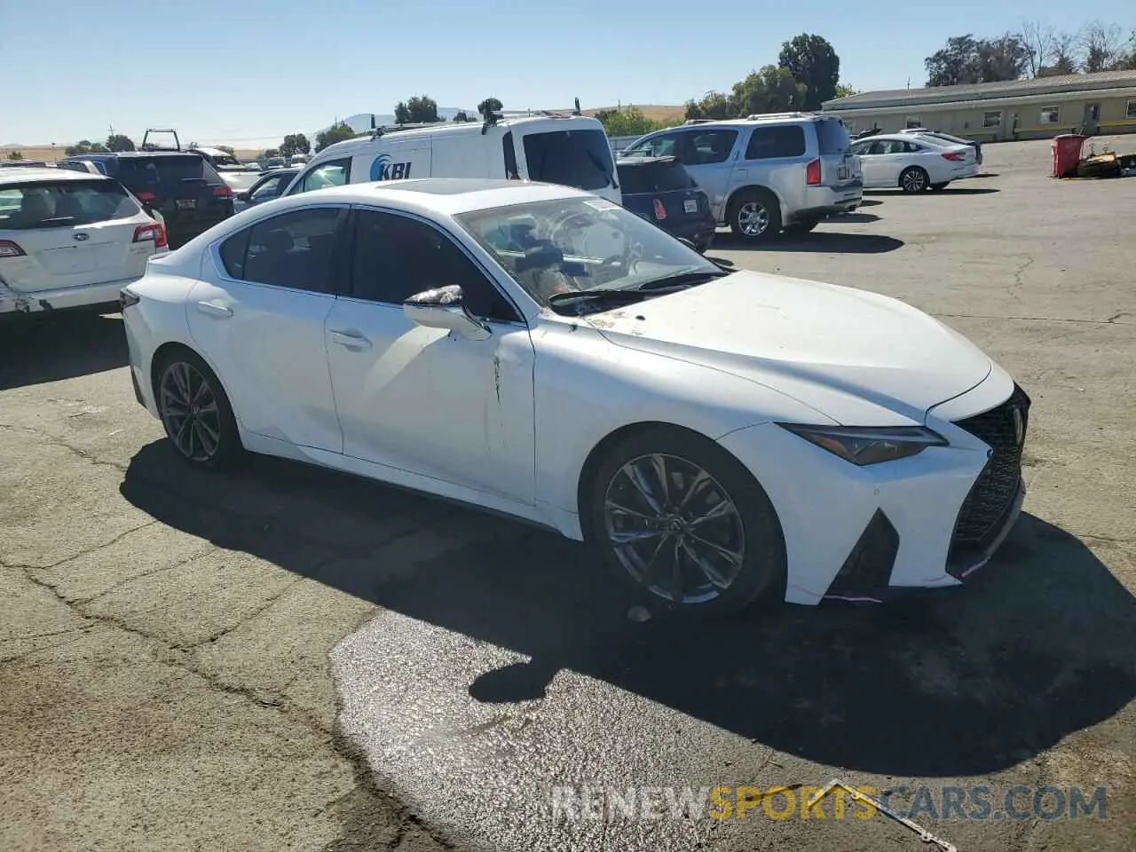 4 Photograph of a damaged car JTHGZ1B2XN5054990 LEXUS IS 350 F S 2022