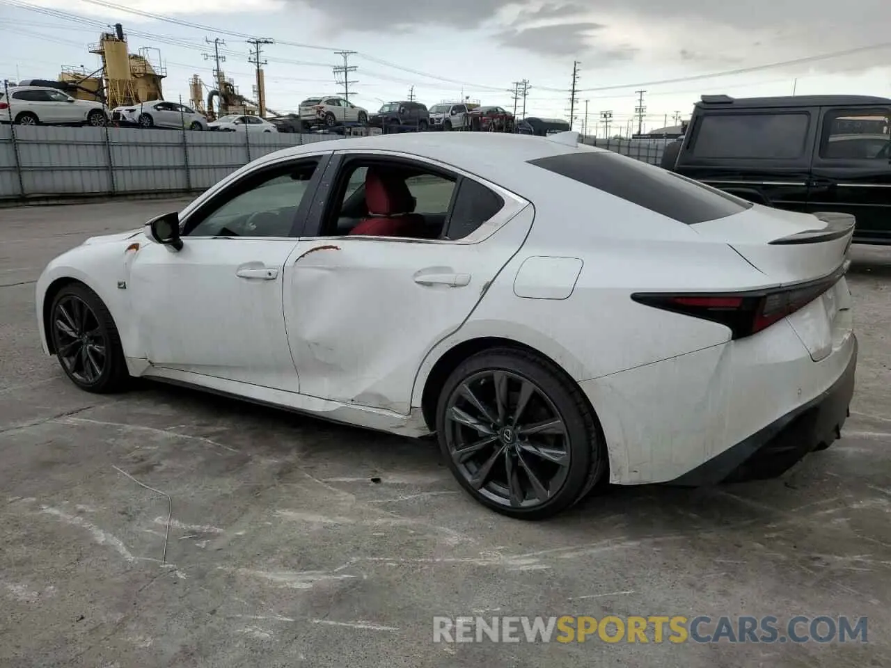2 Фотография поврежденного автомобиля JTHGZ1E25N5023397 LEXUS IS 350 F S 2022