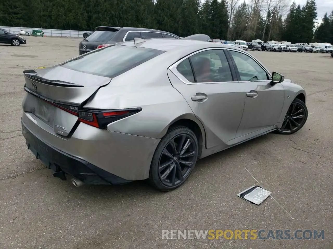 3 Photograph of a damaged car JTHGZ1E26N5023635 LEXUS IS 350 F S 2022