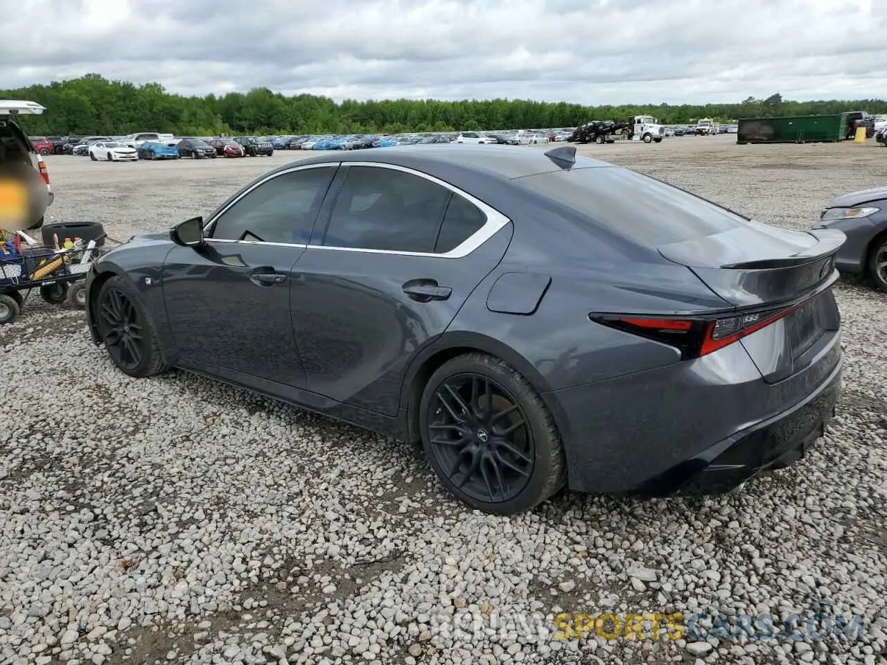 2 Фотография поврежденного автомобиля JTHSZ1B28N5052049 LEXUS IS 350 F S 2022