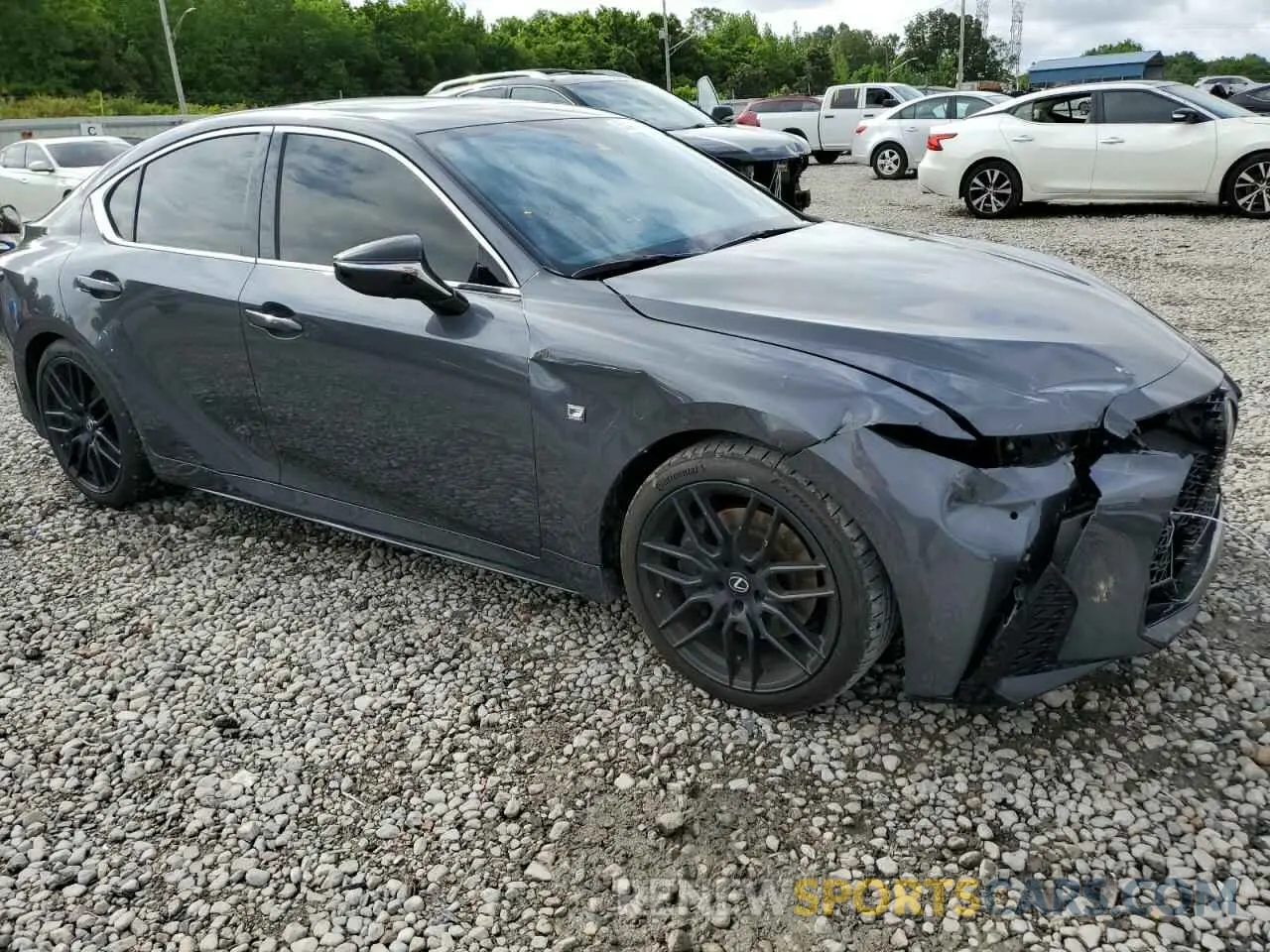 4 Фотография поврежденного автомобиля JTHSZ1B28N5052049 LEXUS IS 350 F S 2022