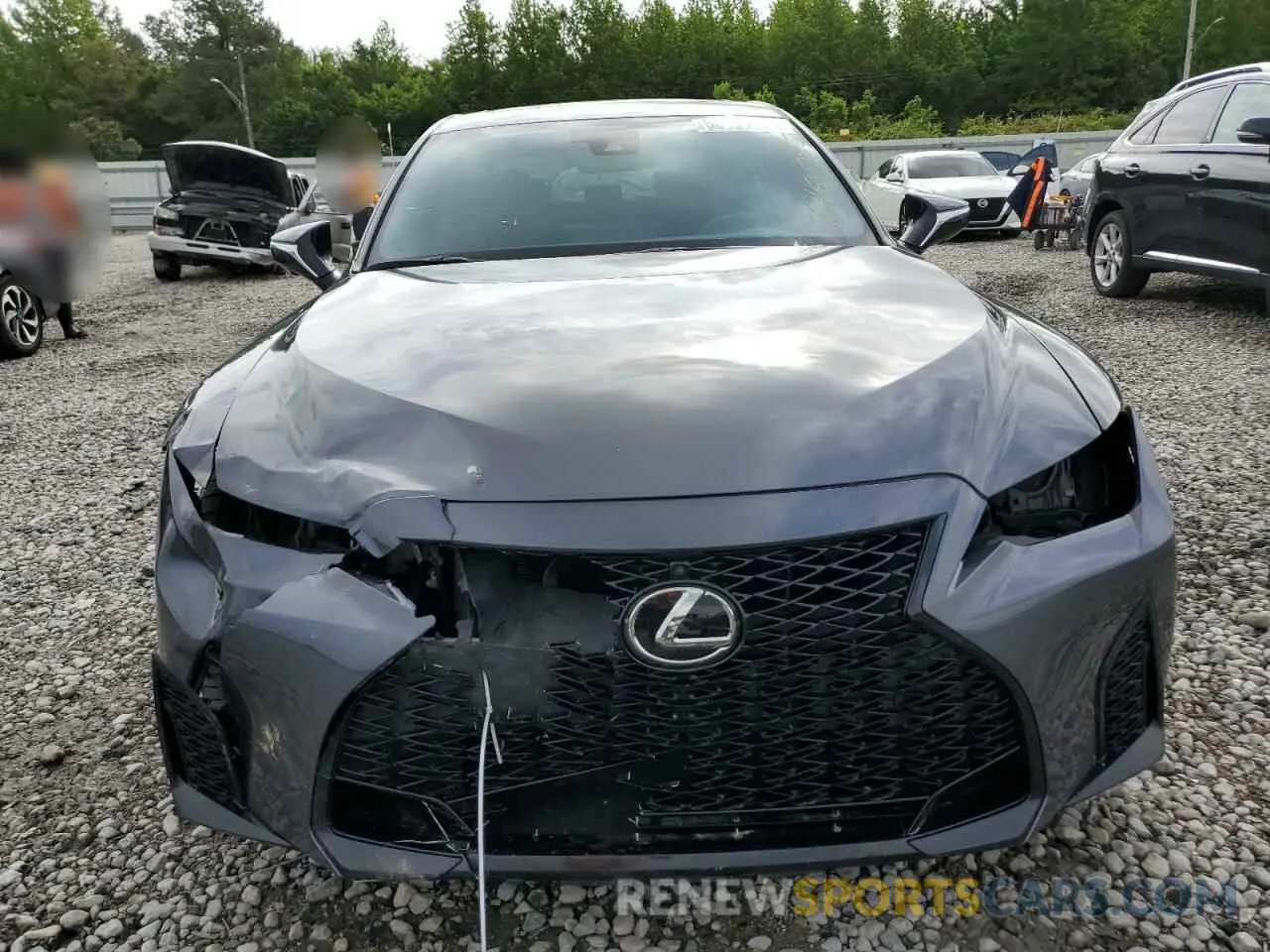 5 Фотография поврежденного автомобиля JTHSZ1B28N5052049 LEXUS IS 350 F S 2022