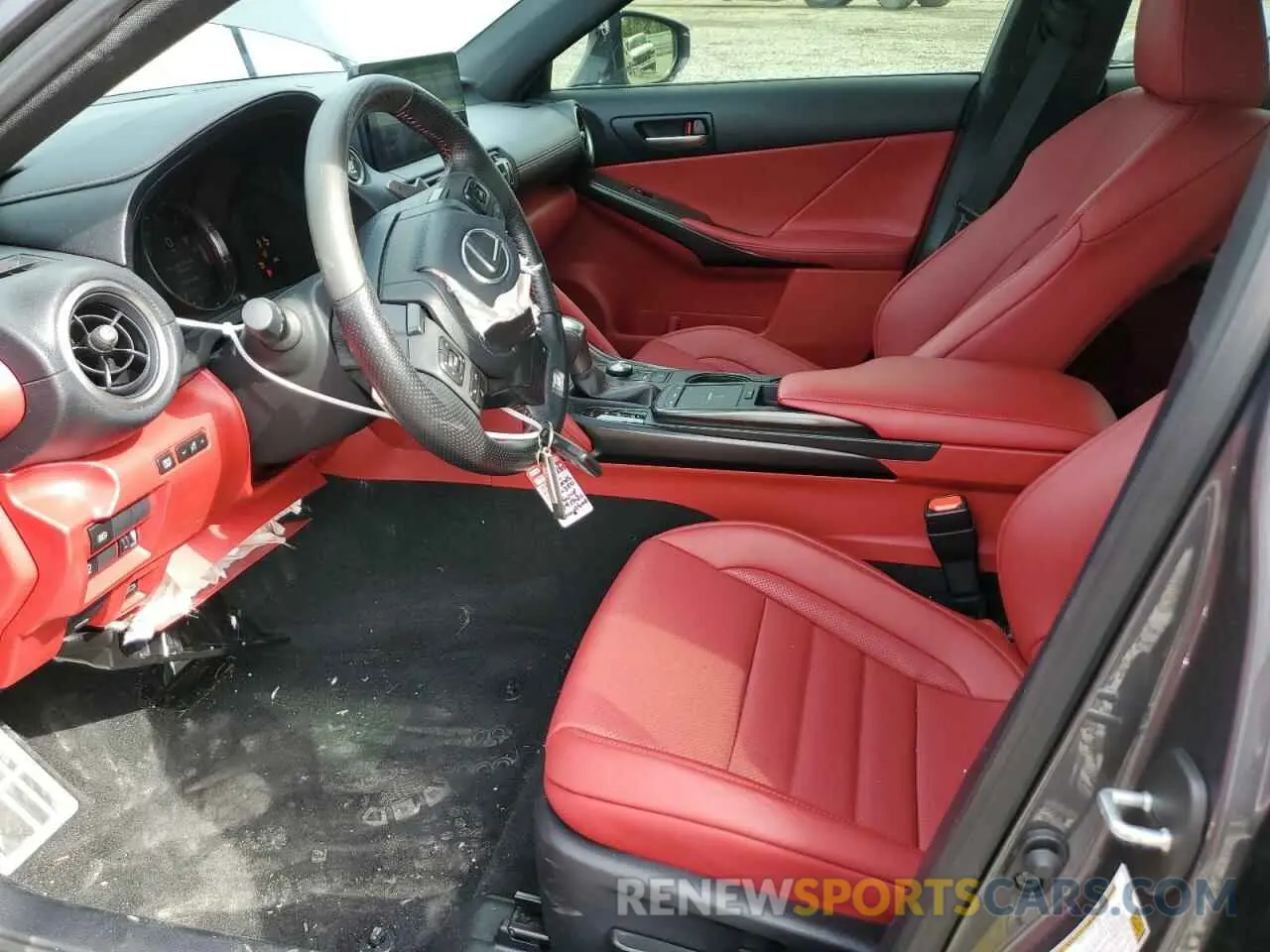 7 Фотография поврежденного автомобиля JTHSZ1B28N5052049 LEXUS IS 350 F S 2022