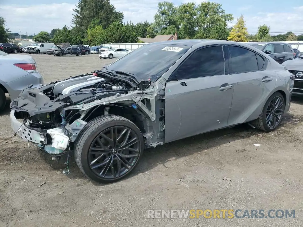 1 Photograph of a damaged car JTHBZ1E29P5029345 LEXUS IS 350 F S 2023