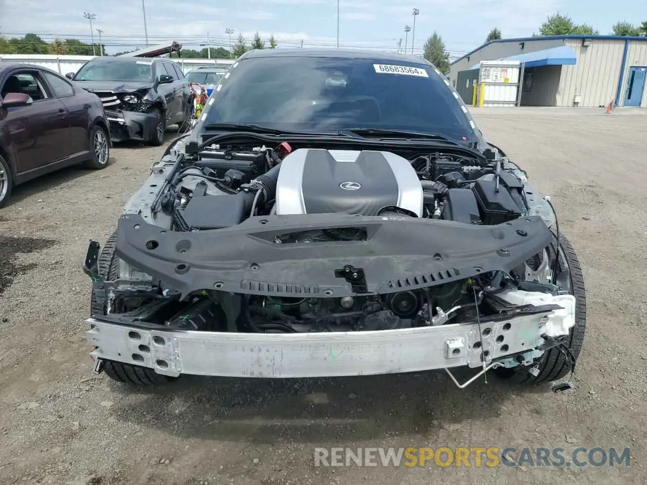 5 Photograph of a damaged car JTHBZ1E29P5029345 LEXUS IS 350 F S 2023