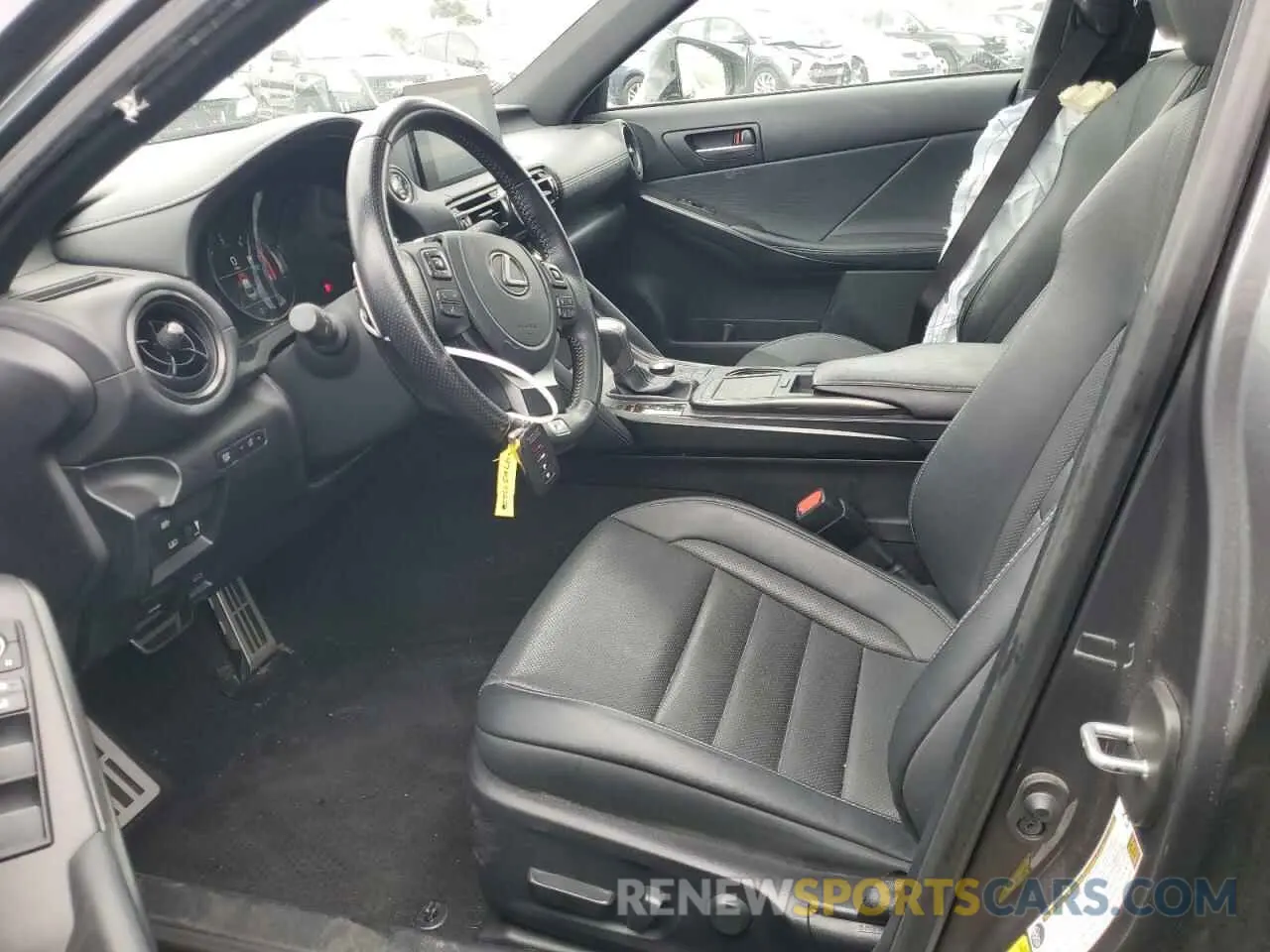 7 Фотография поврежденного автомобиля JTHGZ1B20P5062308 LEXUS IS 350 F S 2023
