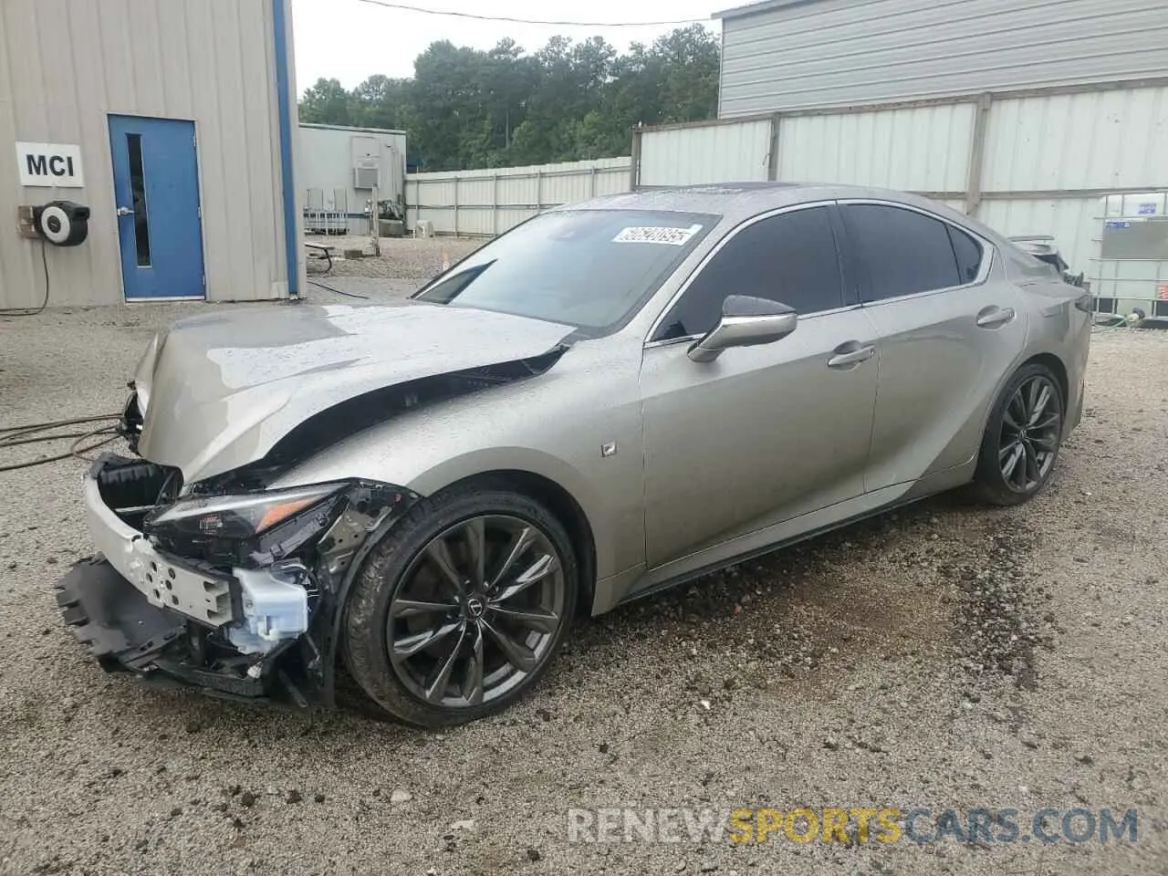 1 Photograph of a damaged car JTHGZ1B20P5063104 LEXUS IS 350 F S 2023