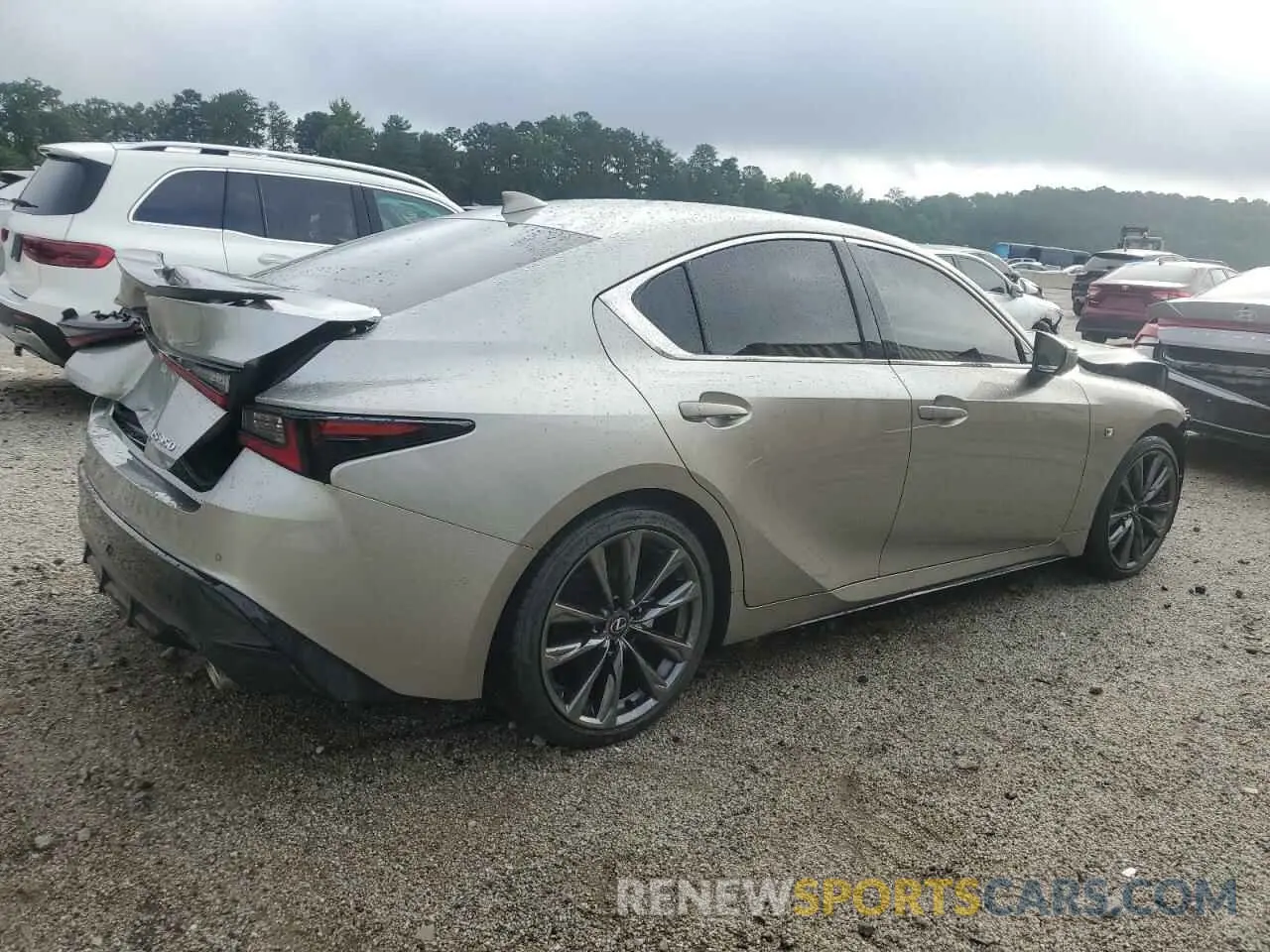3 Photograph of a damaged car JTHGZ1B20P5063104 LEXUS IS 350 F S 2023